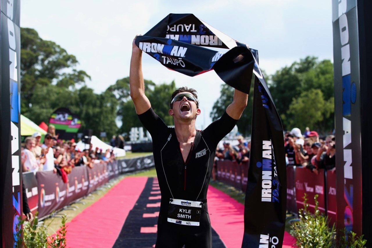 Emotional win for local Kyle Smith at Ironman 70.3 Taupō - NZ Herald