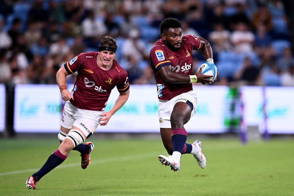 Timoci Tavatavanawai of the Highlanders. Photo / Photosport