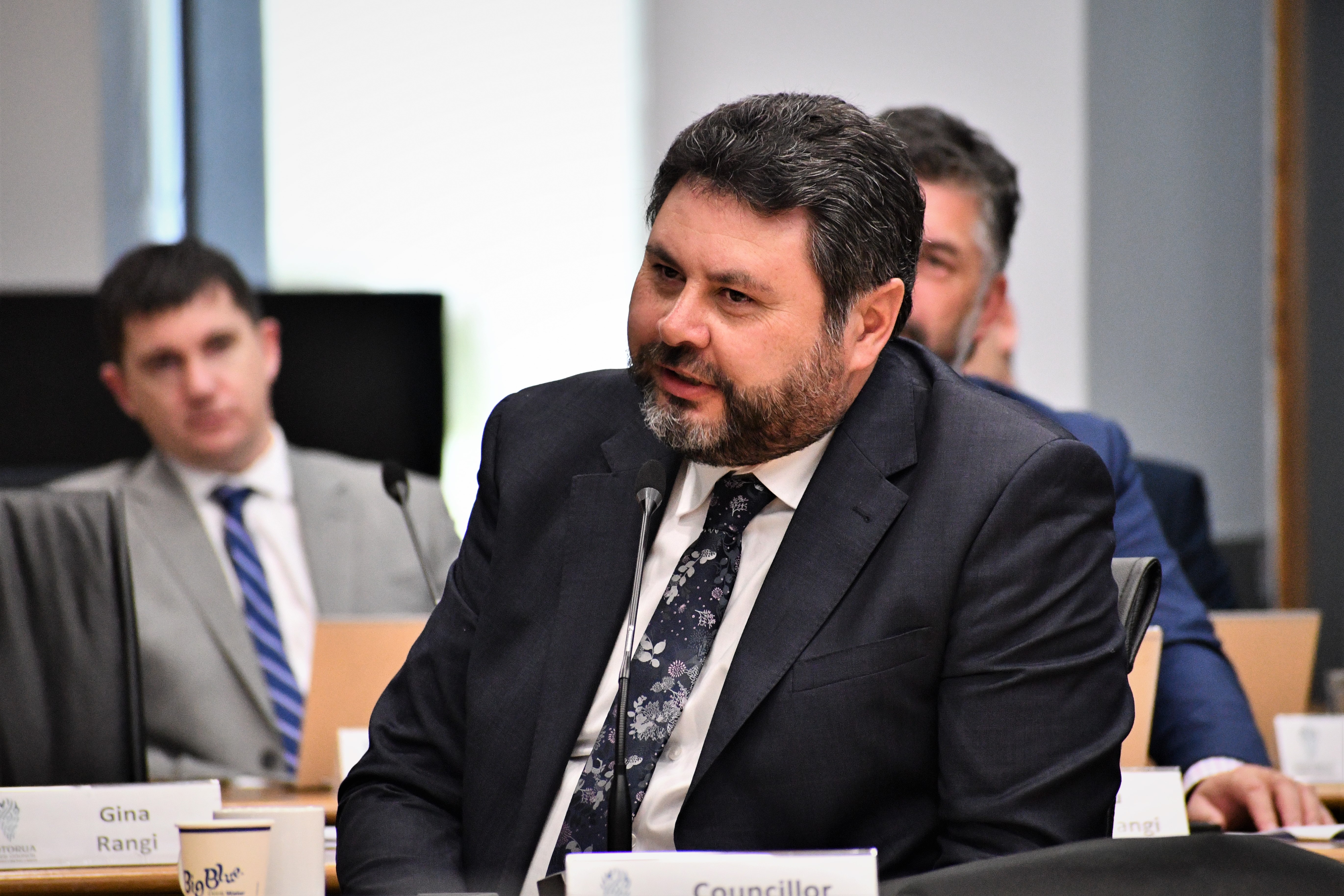Rotorua councillor Conan O'Brien was opposed to how the rates were set. Photo / Laura Smith