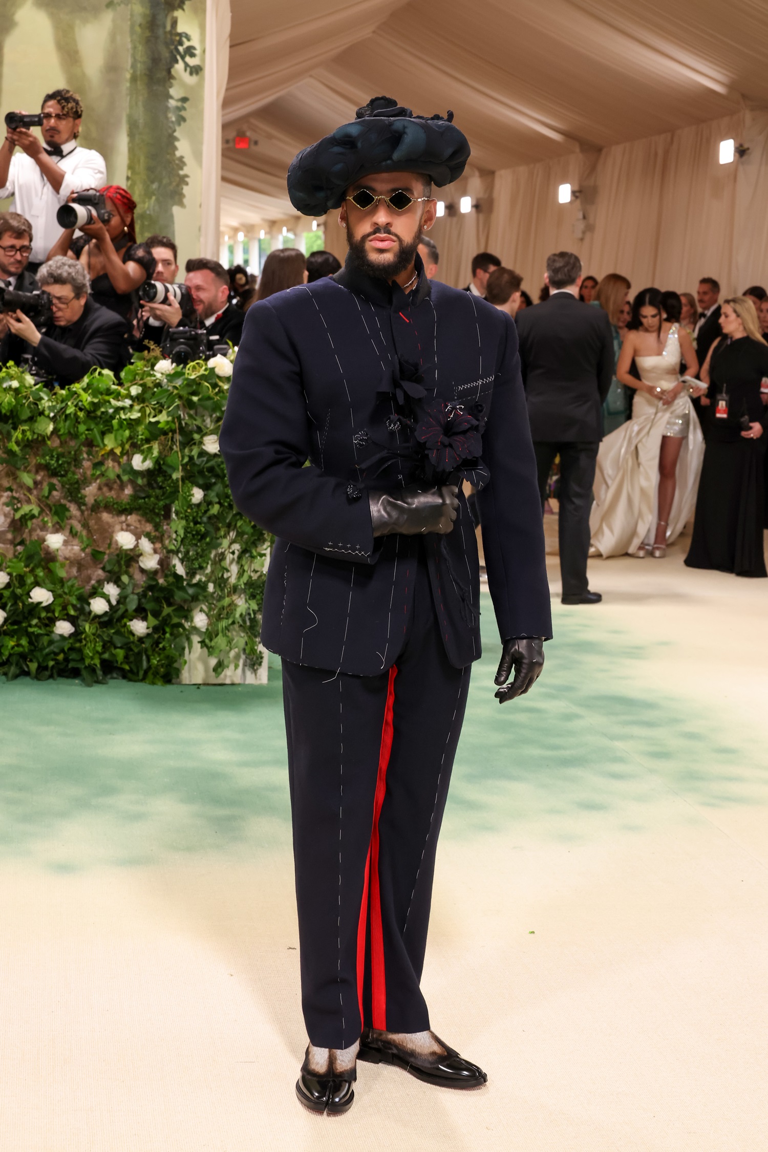 Bad Bunny attends the 2024 Met Gala at the Metropolitan Museum of Art. Photo / Getty Images