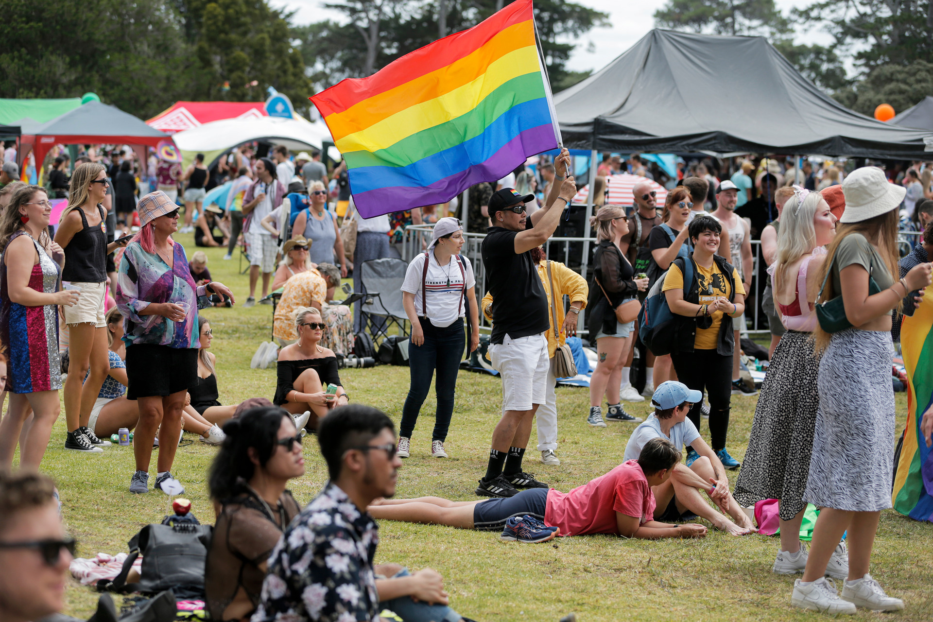 Big Gay Out: The celebration continues despite Covid community scare - NZ  Herald