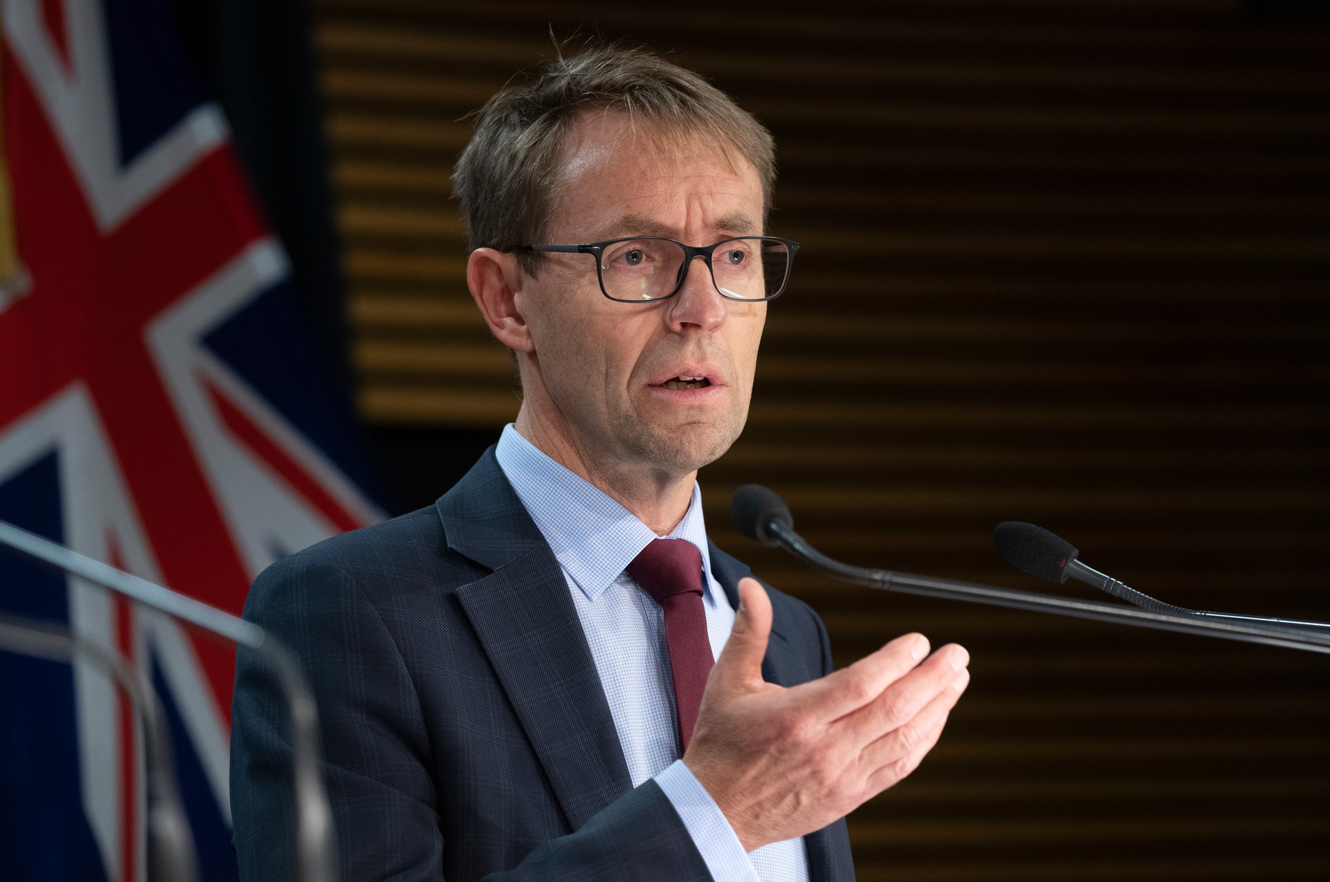 Director general of health Ashley Bloomfield. Photo / Mark Mitchell
