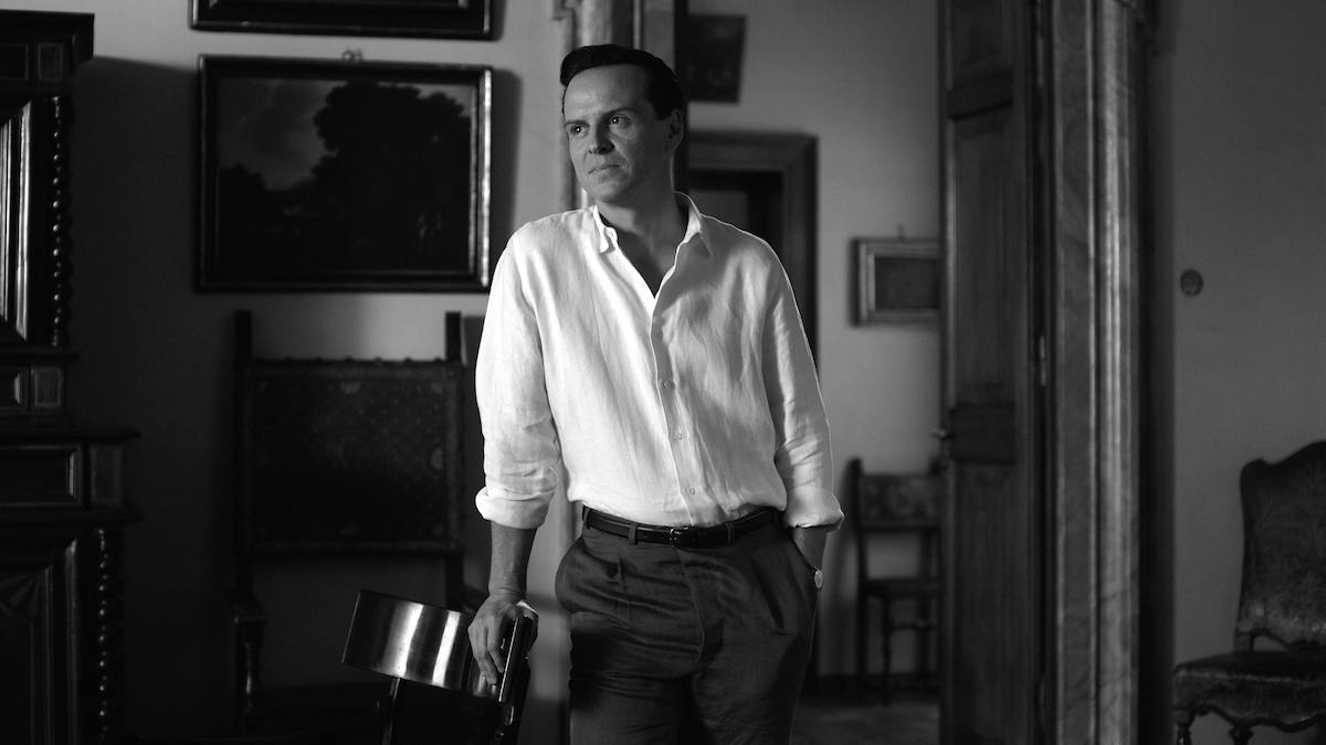 Zaillian’s mini-series is in film noir style, with a suitably creepy atmosphere. Photo / Netflix.
