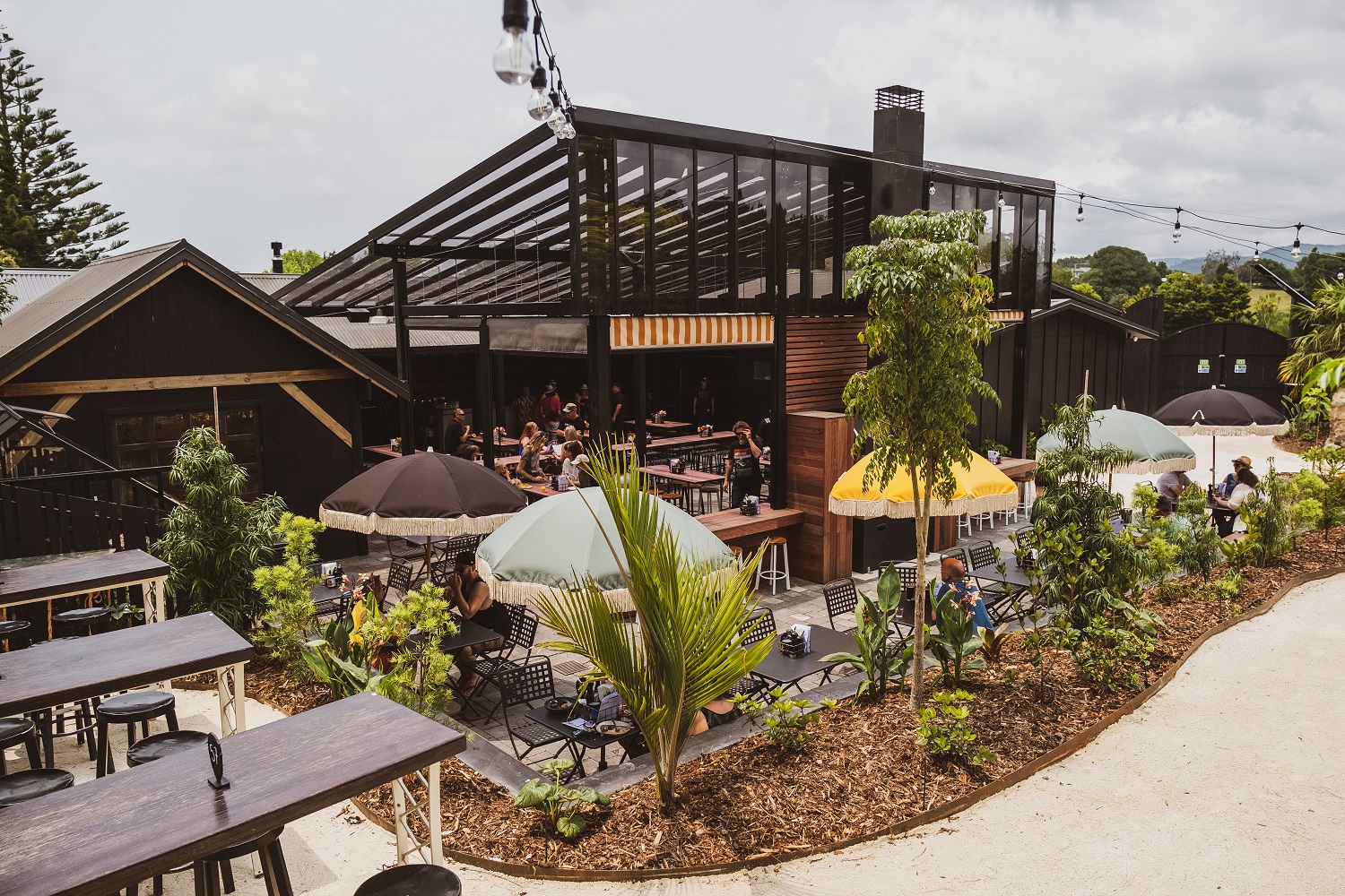 The new Hallertau Clevedon brewery and restaurant. Photo / Supplied