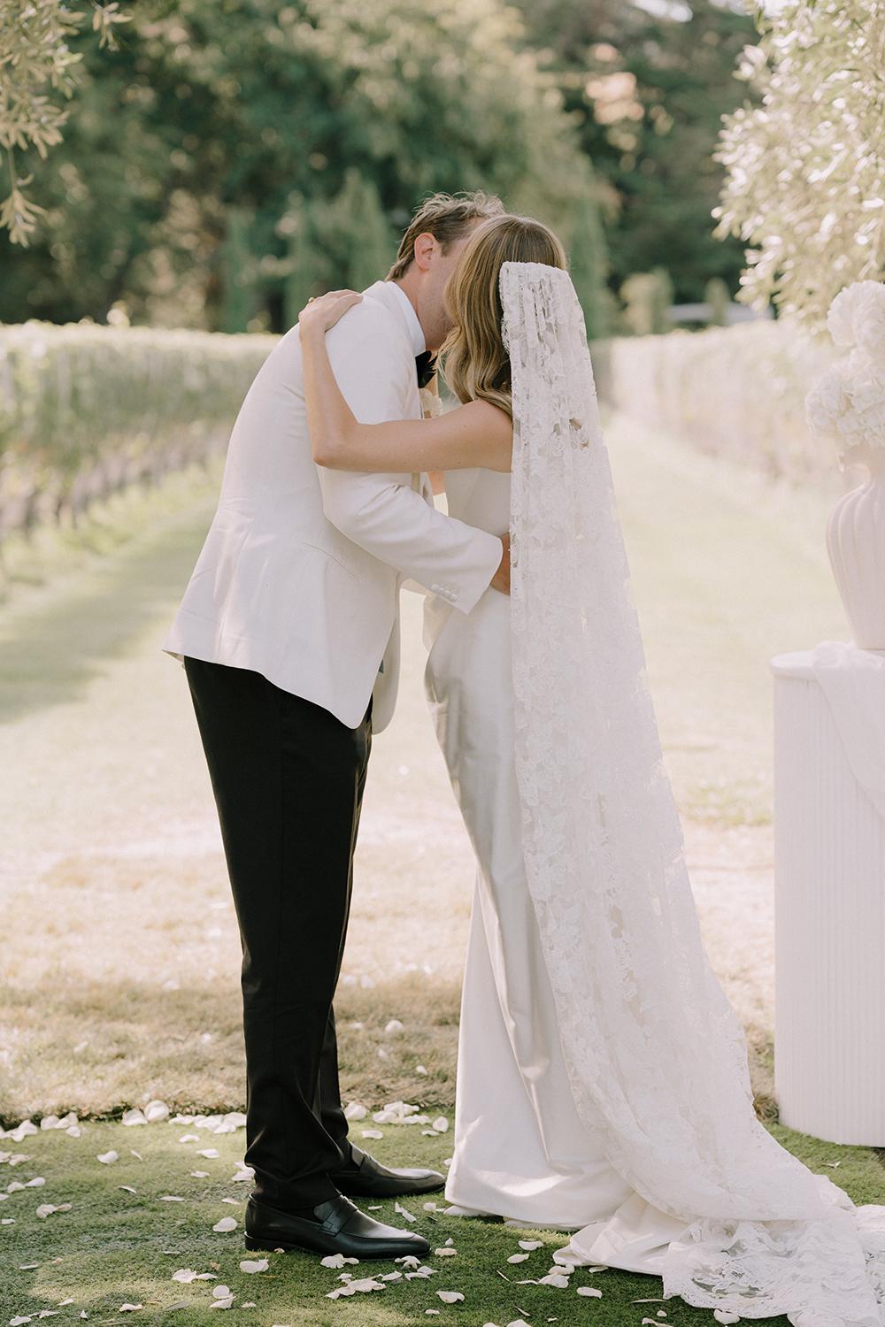First meeting in high school, the couple have had a decade-long romance, culminating in their recent wedding. Photo / Danelle Bohane