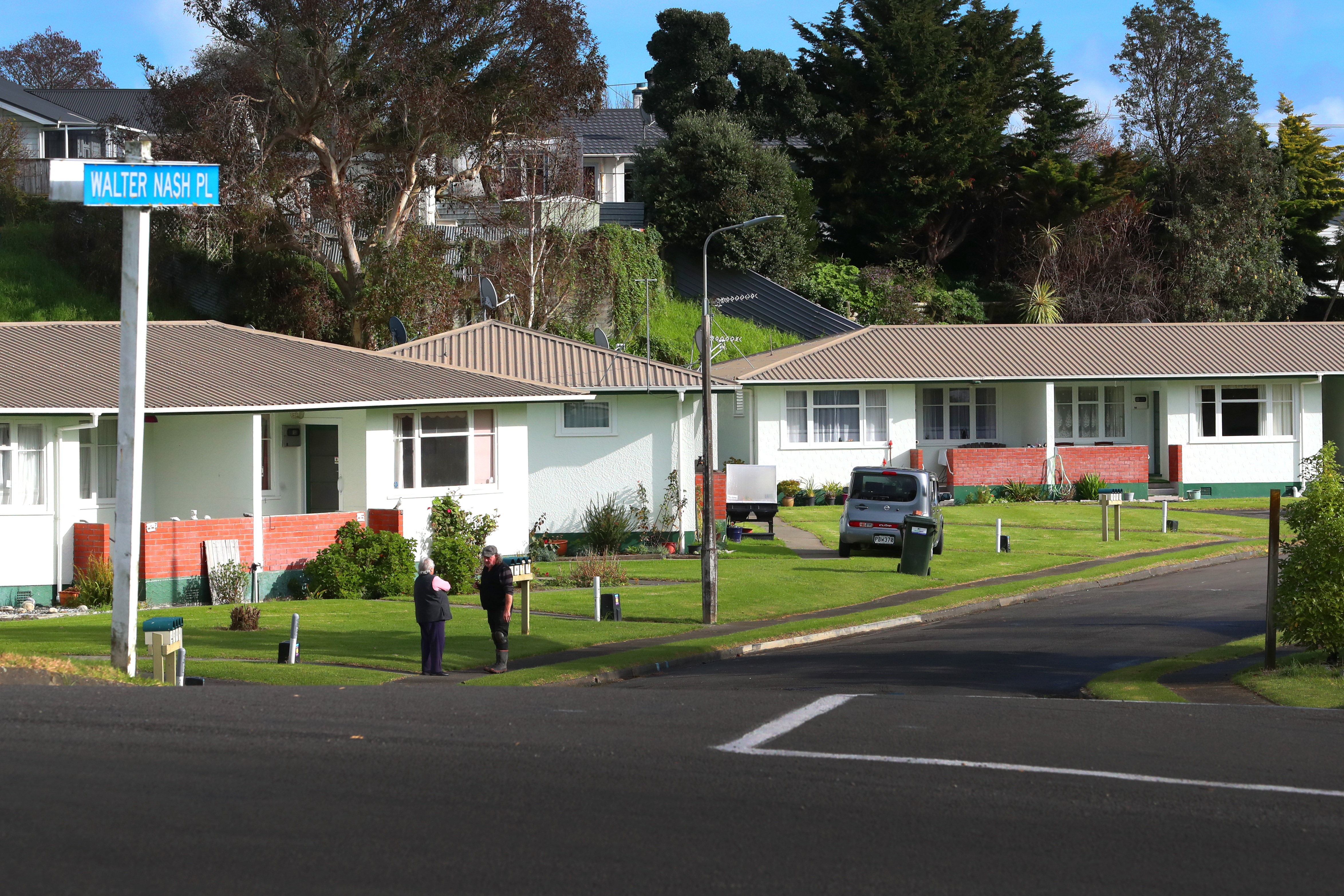 Whanganui District Council pensioner housing at Walter Nash Place in Gonville. Photo / NZME