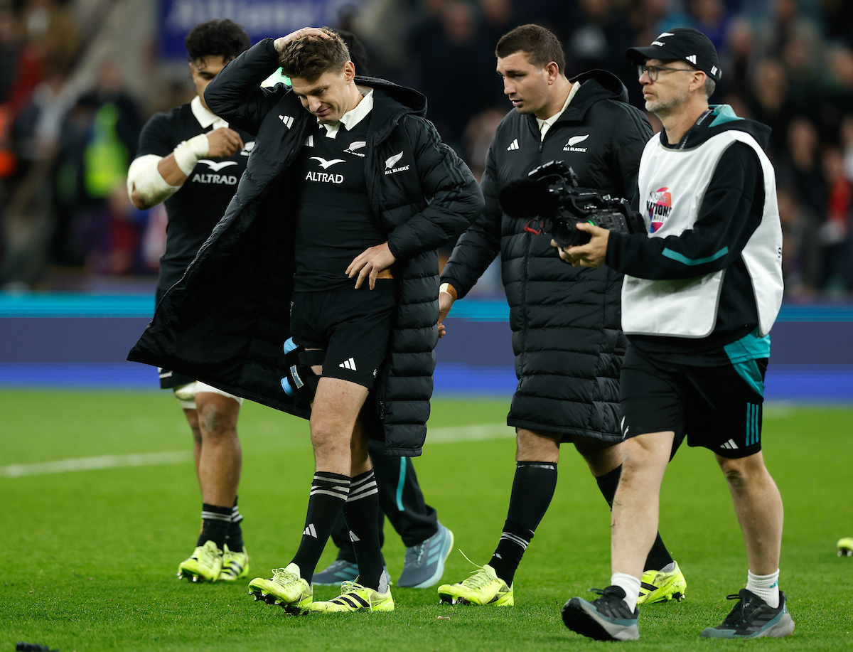 Beauden Barrett is among the casualties from the All Blacks' humbling loss at Twickenham. Photo / Photosport