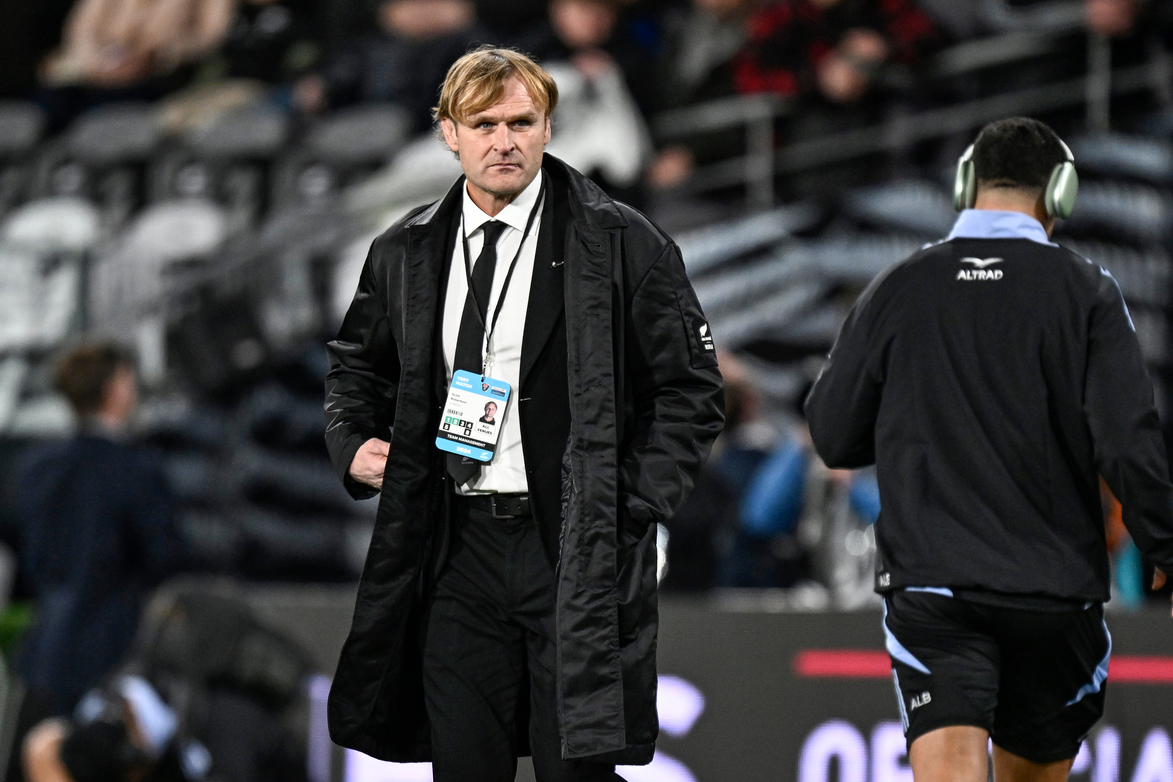 All Blacks coach Scott Robertson ahead of his first test in charge. Photo / Photosport