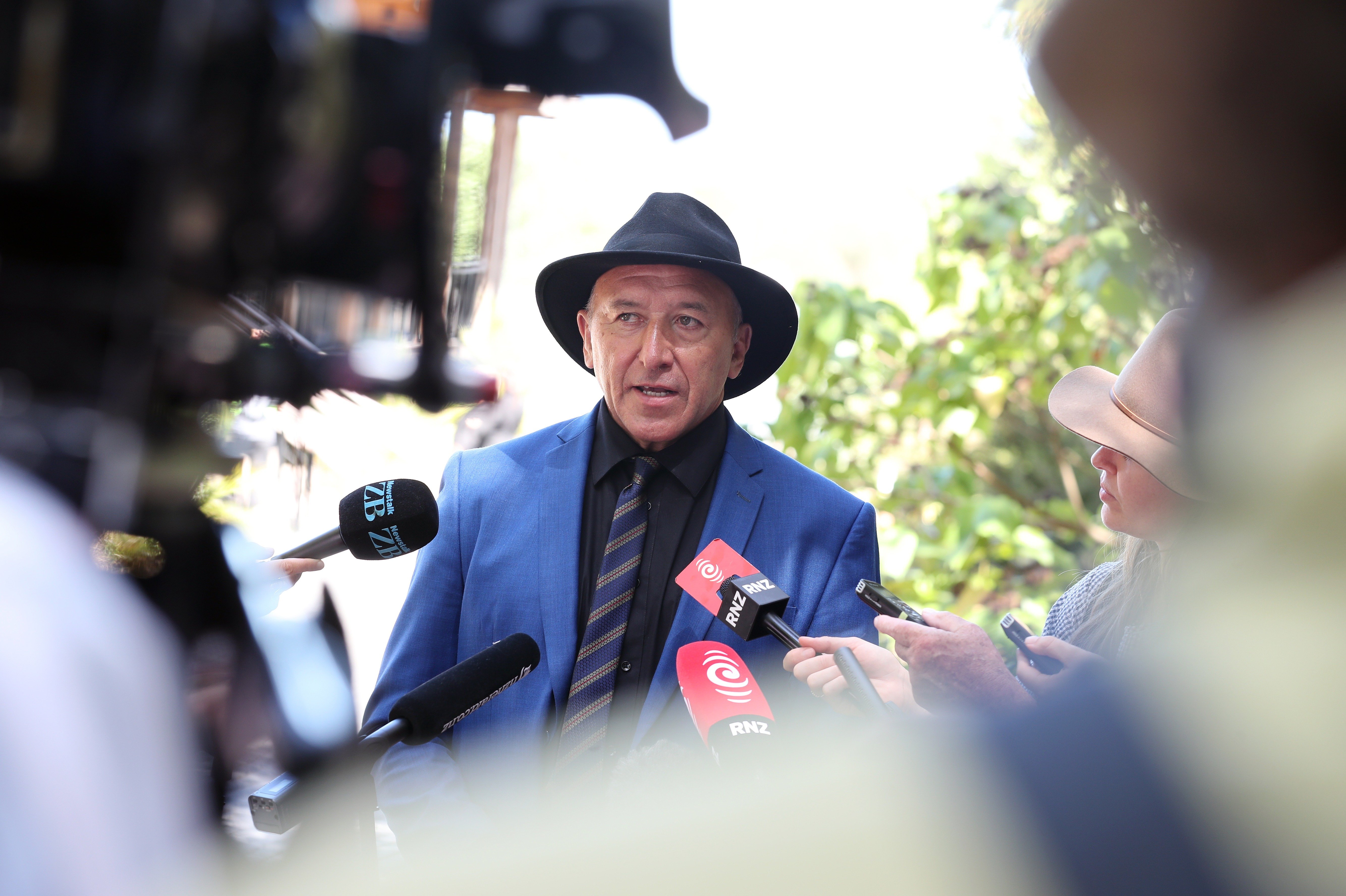 Waitangi National Trust board chairman Pita Tipene at last year's celebrations. Photo / Michael Cunningham