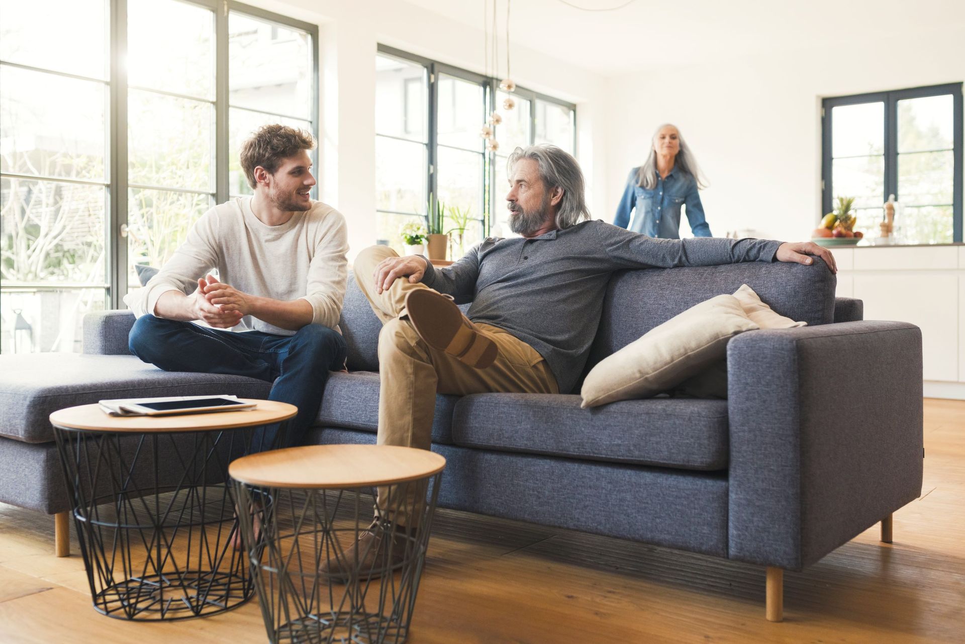 Nearly a third of parents (31 per cent) said they allow their adult children to live at home rent-free. Photo / Getty Images