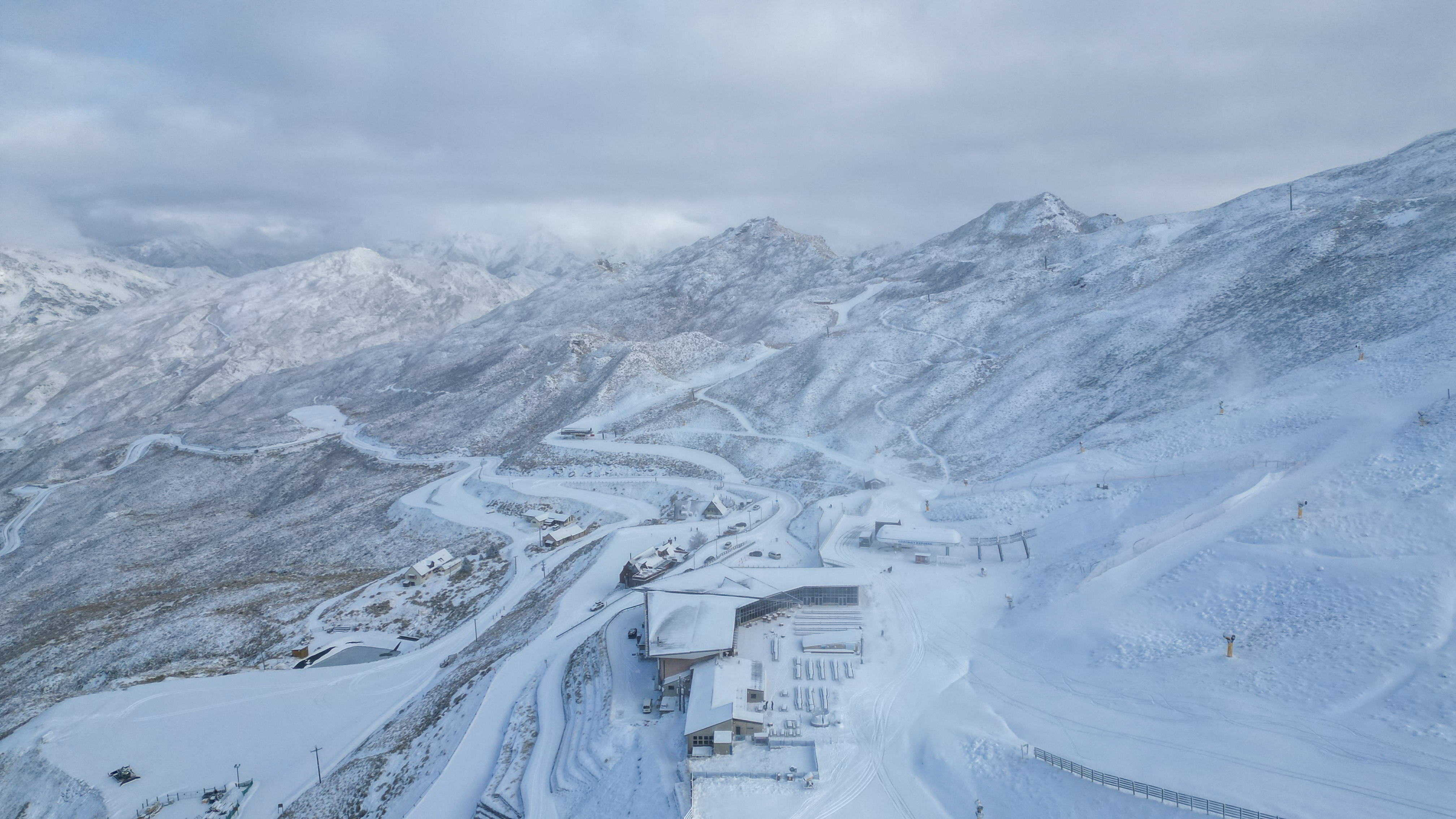 Mt Hutt, pictured here in June 2025, could receive up to 20cm of snow on Wednesday evening. Photo / Supplied