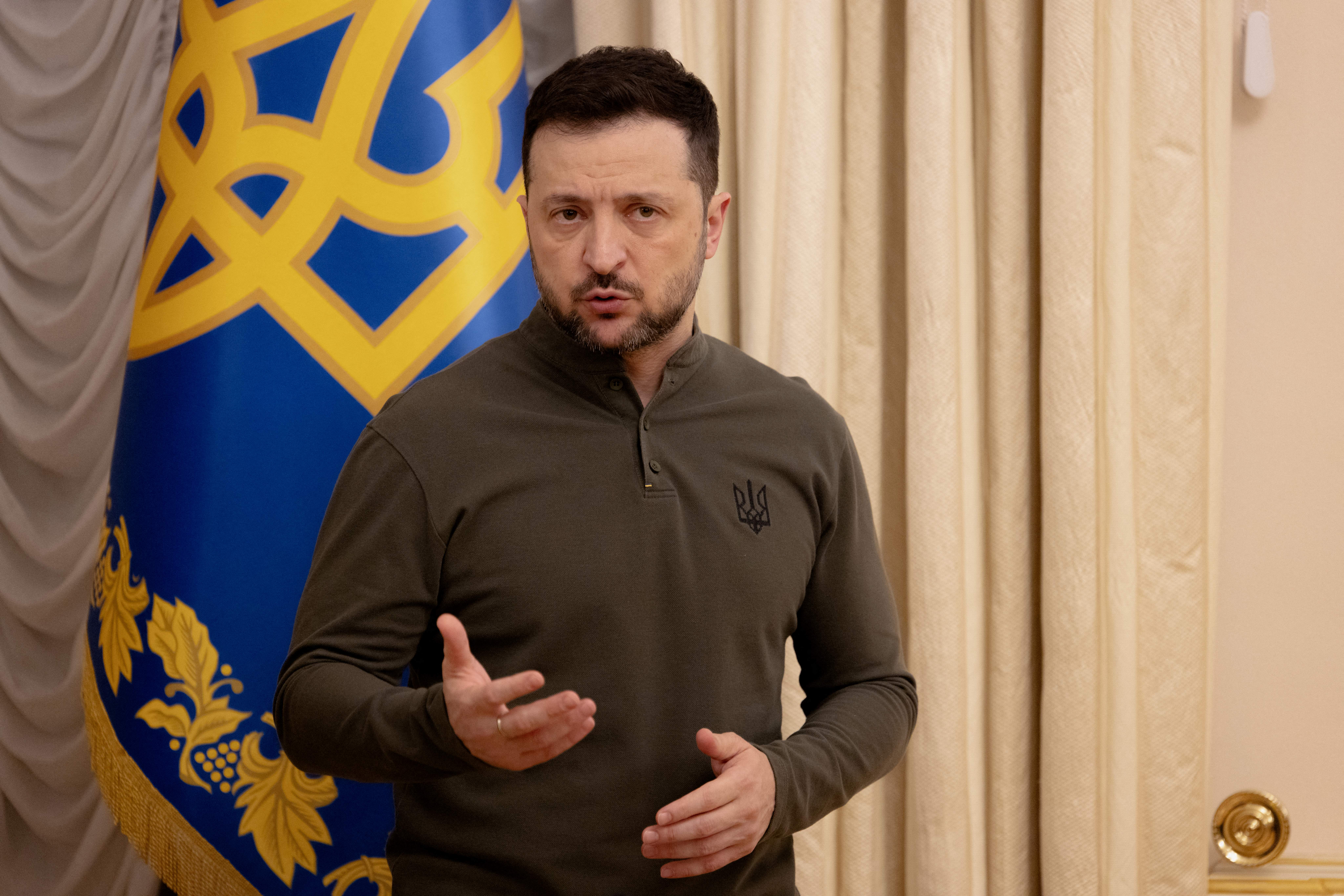 Ukraine's President Volodymyr Zelensky. Photo / AFP