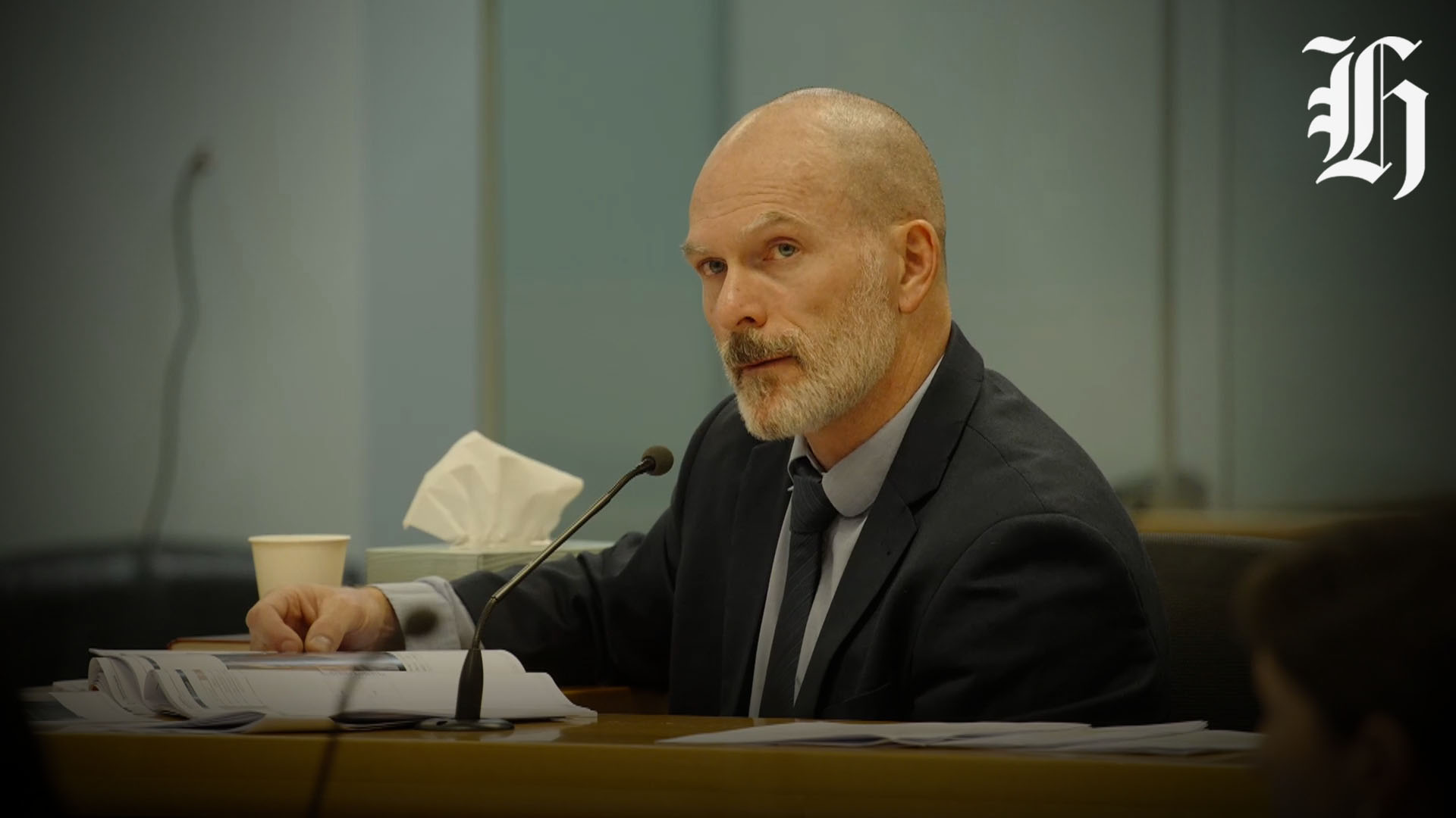 Detective Andrew Reeves testified over three days in the Philip Polkinghorne murder trial in the High Court at Auckland.
