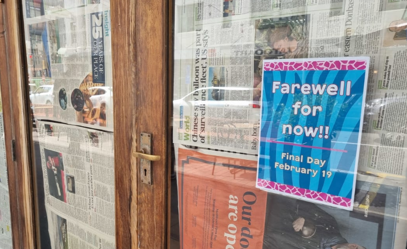 Madame Fancy Pants owner Claire Terry says she has seen Cuba St's sparkle fading for a long time. Photo / RNZ