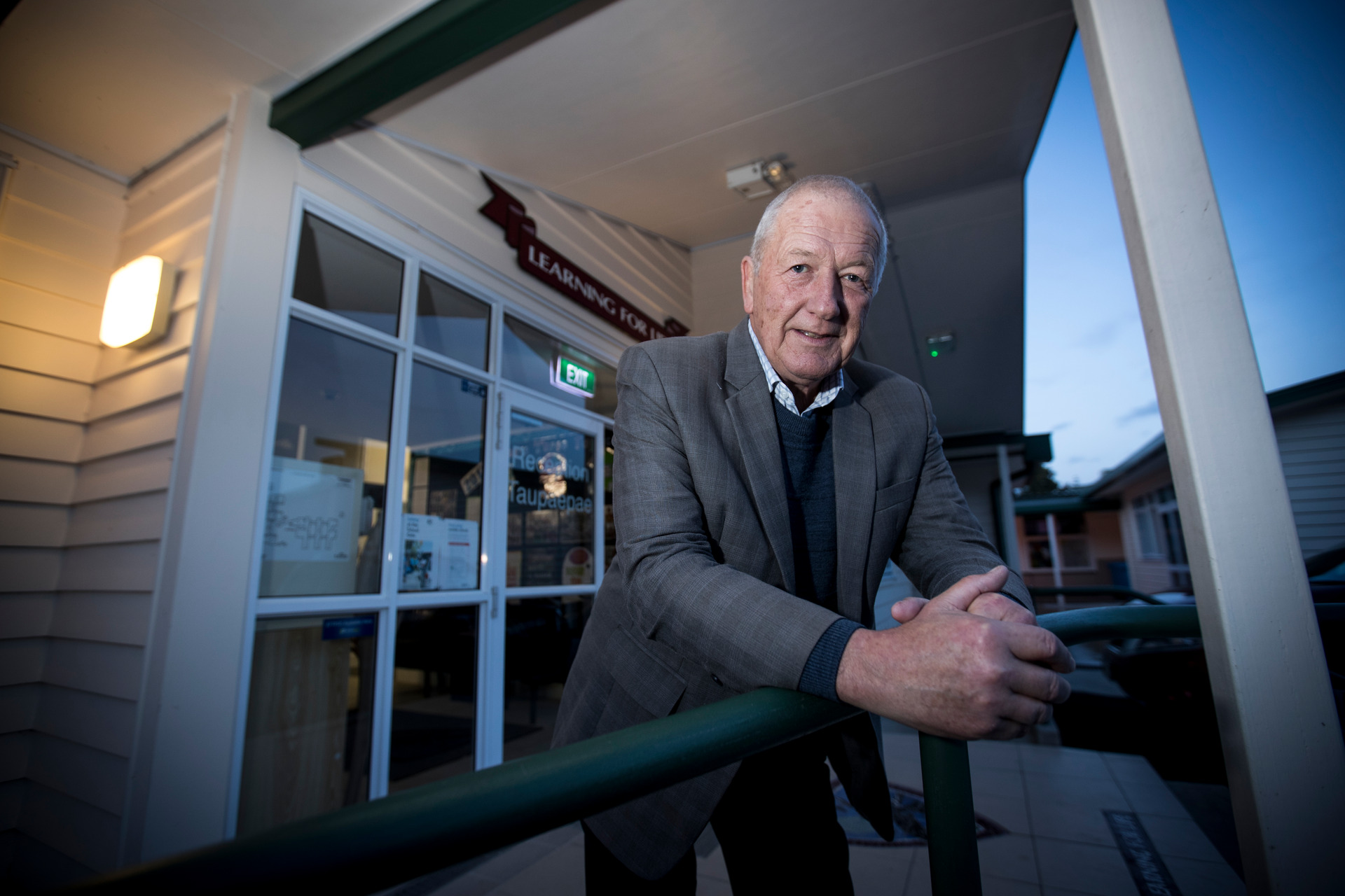 Rex Maddren, principal of Leabank School in Manurewa. Photo / Dean Purcell