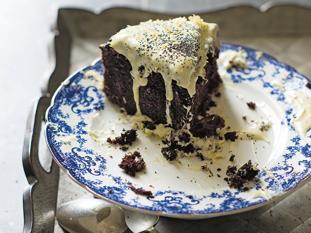 Chocolate & Guinness date cake. Picture / Supplied