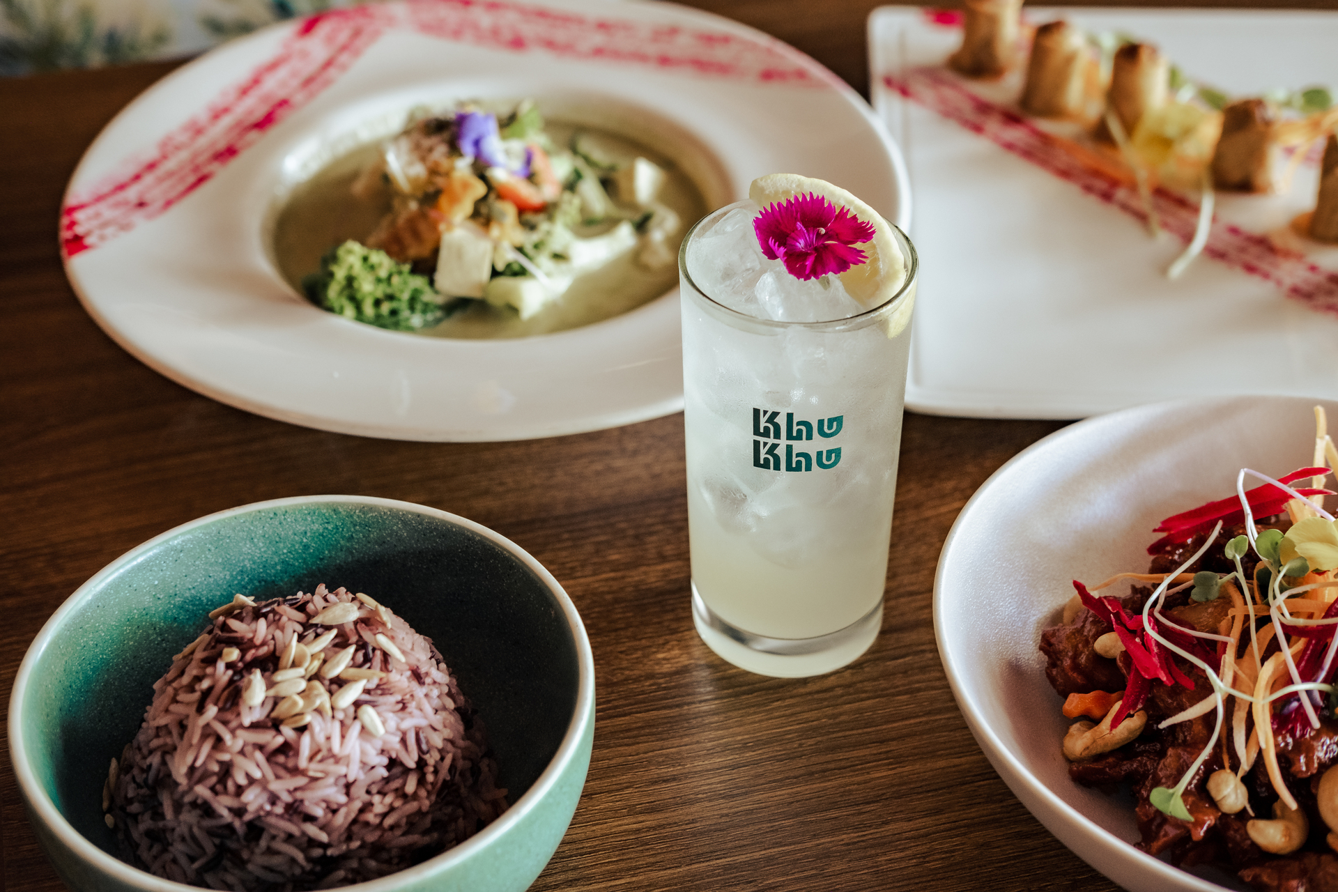 Khu Khu boasts fabulous 100% vegan Thai food with bold flavours and lovely service.