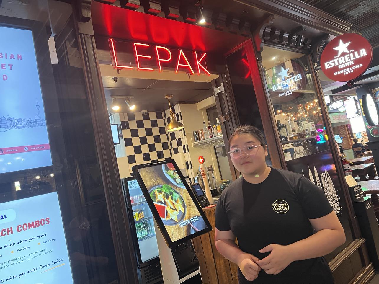 Josephine Yo, co-owner of Lepak Malaysian eatery at Elliott Stables. Photo / Lincoln Tan