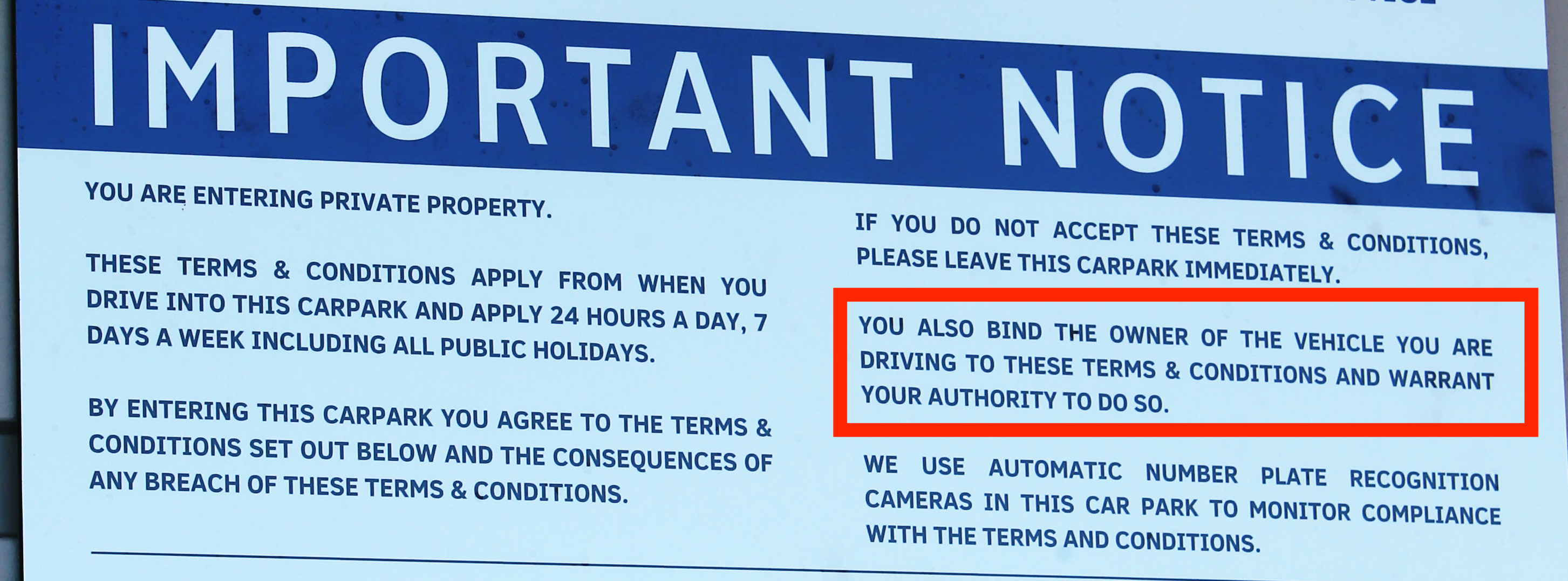 A tribunal has ruled this condition on parking signs across the country is unenforceable and meaningless. Photo / NZME