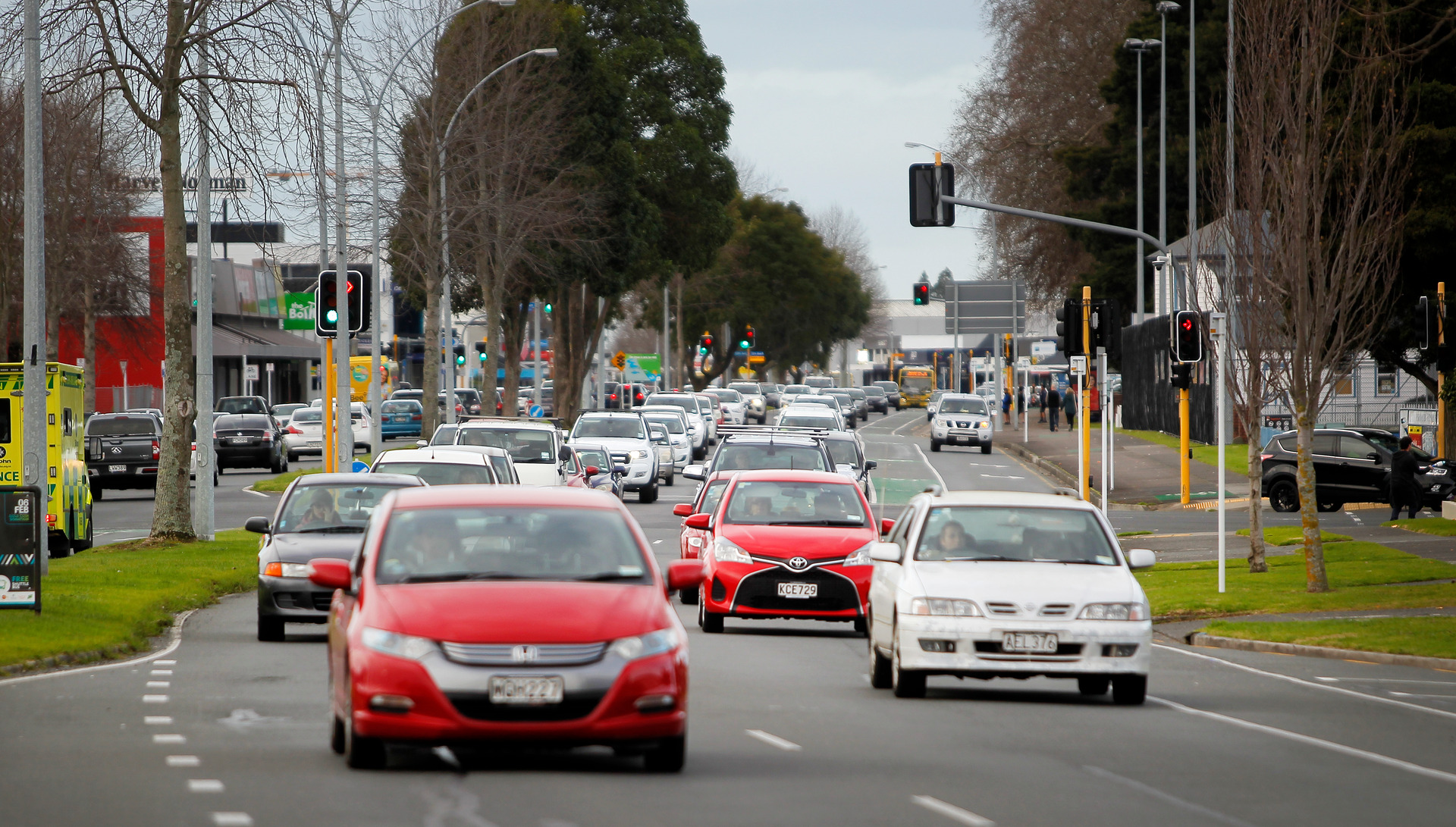 A section of Cameron Rd from 17th Ave to the Tauranga CBD is getting an upgrade. Photo / George Novak