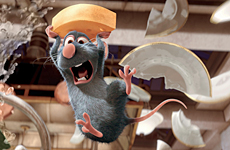 Ratatouille (2007). For kids: A funny rat, Remy, loves to cook! For adults: Prejudice is rife. You’ll be judged on your background. Photo / Supplied