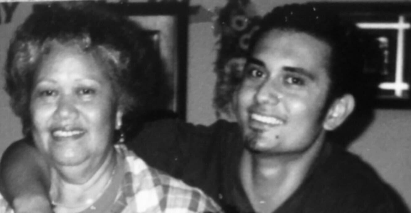 Top Samoan-Kiwi chef Michael Meredith and his late mother, Metita Saleilua.