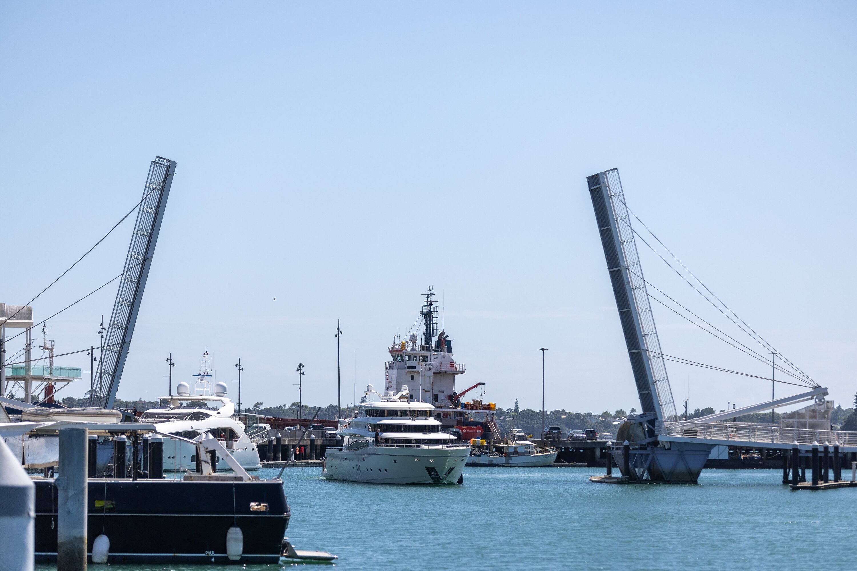 On January 12 an intermittent' fault was discovered and the Wynyard Crossing bridge was closed again, after being out of action in November. Photo / Michael Craig
