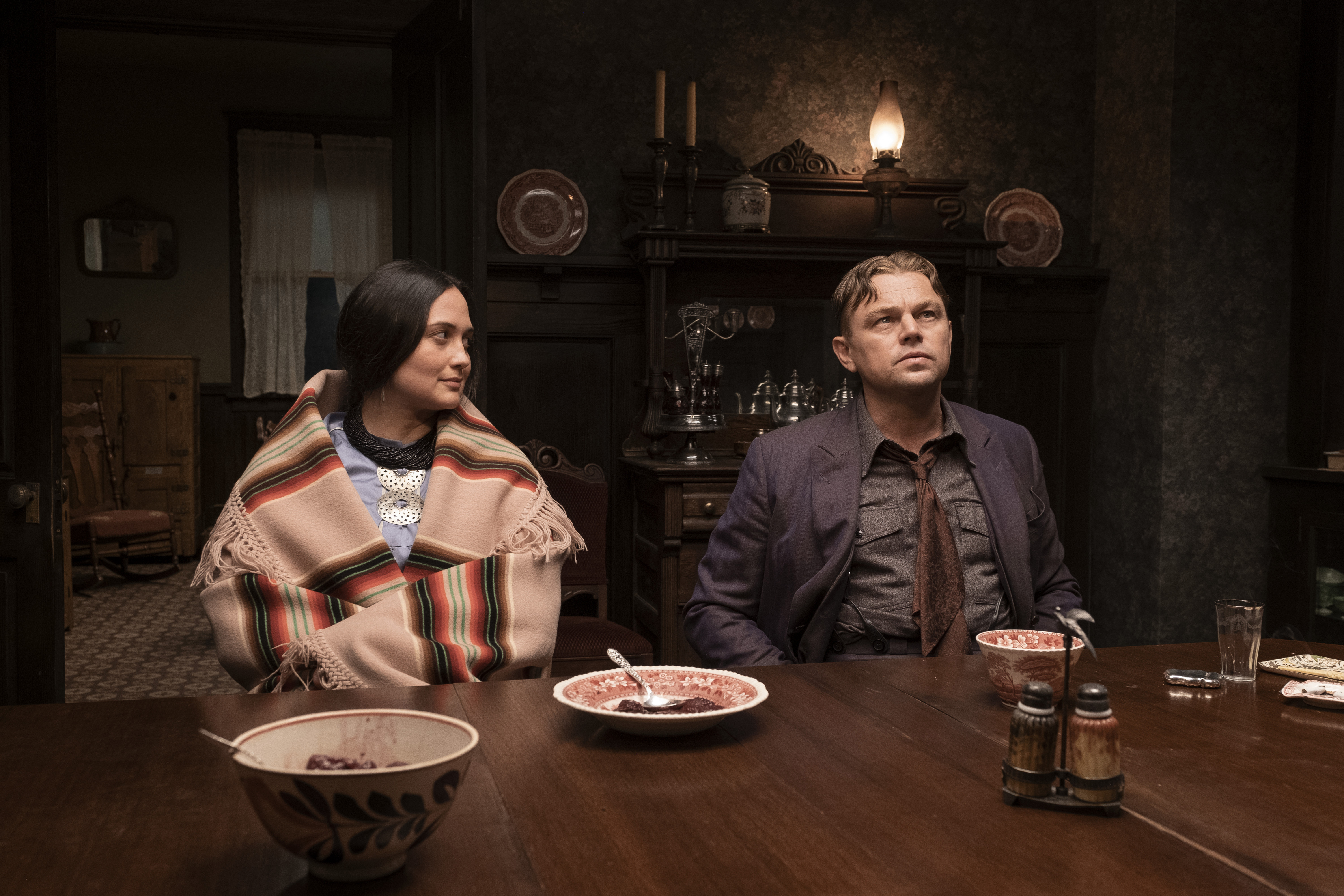  Killers of the Flower Moon star Lily Gladstone was nominated for Best Actress while her co-star Leonardo DiCaprio was snubbed by the Academy. Photo / Apple TV+