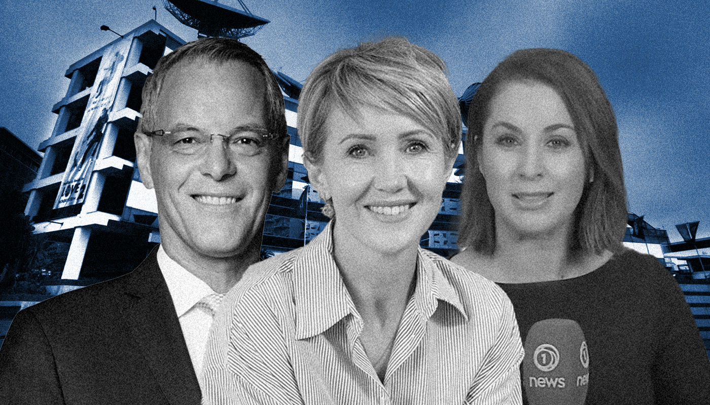 Presenters Simon Dallow (TVNZ), Ingrid Hipkiss (RNZ), and Melissa Stokes (TVNZ) will soon be all under the same roof, when RNZ moves into TVNZ's Auckland headquarters. Photo montage/Oliver Rusden