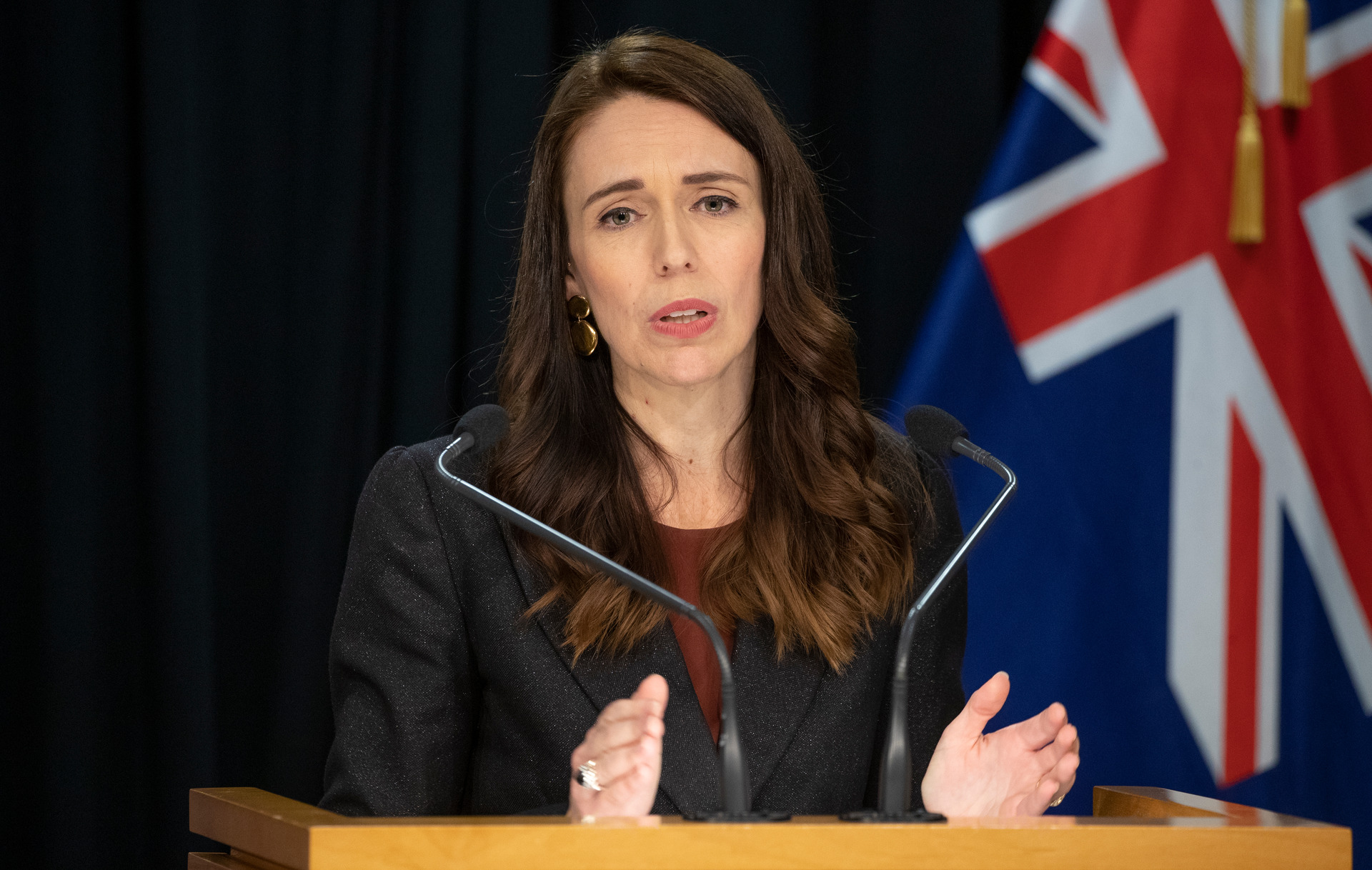 Prime Minister Jacinda Ardern says allowing private MIQ providers would require healthcare, security and police resources. Photo / Mark Mitchell