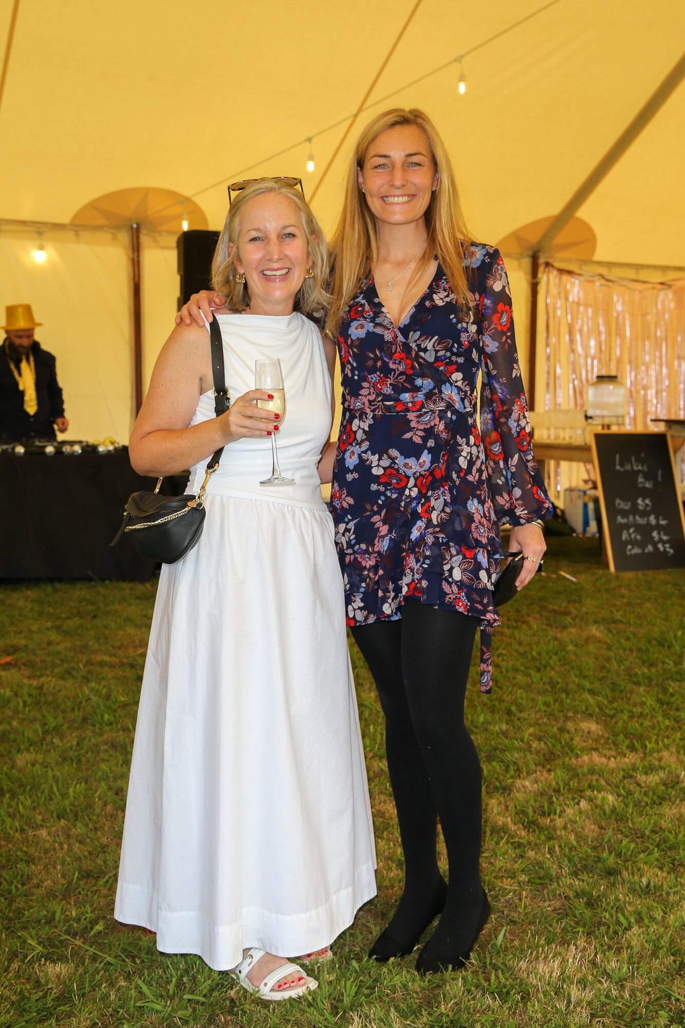 Liz Brown Douglas and Sheree Hundley. Photo / Norrie Montgomery