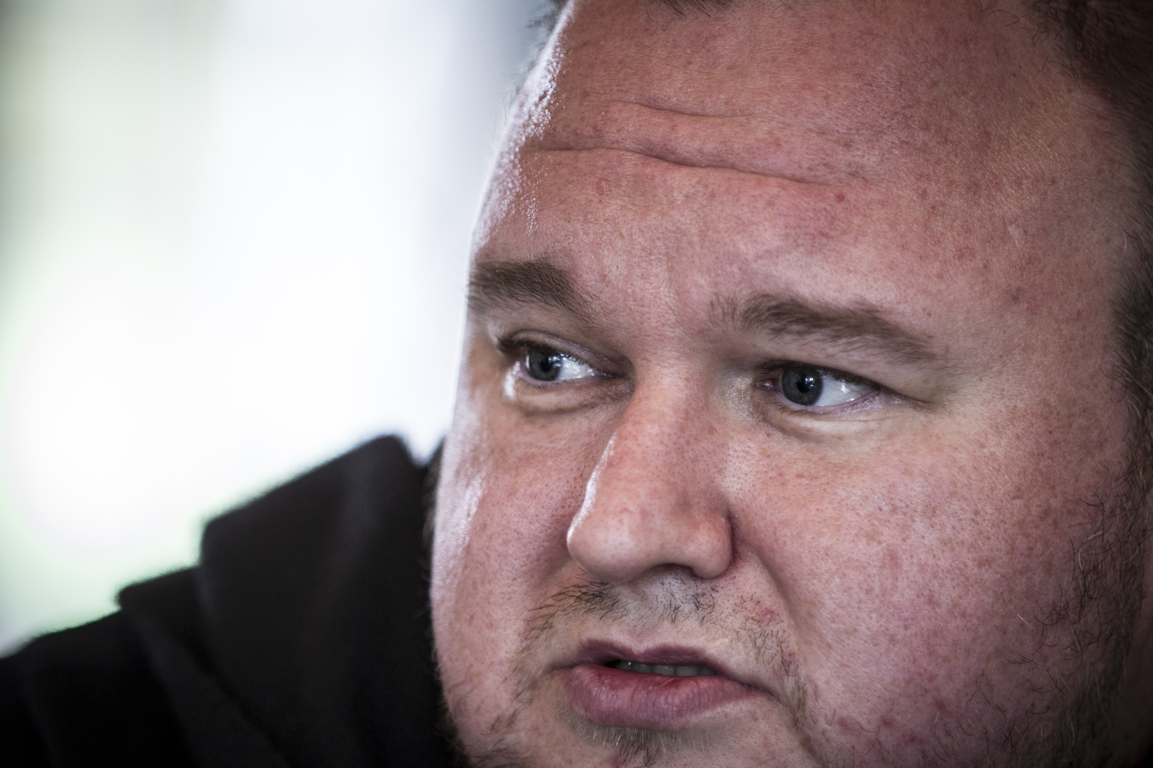 Kim Dotcom has said he is confident Labour's new Minister of Immigration, Iain Lees-Galloway, will not deport him and his family. Photo / Michael Craig