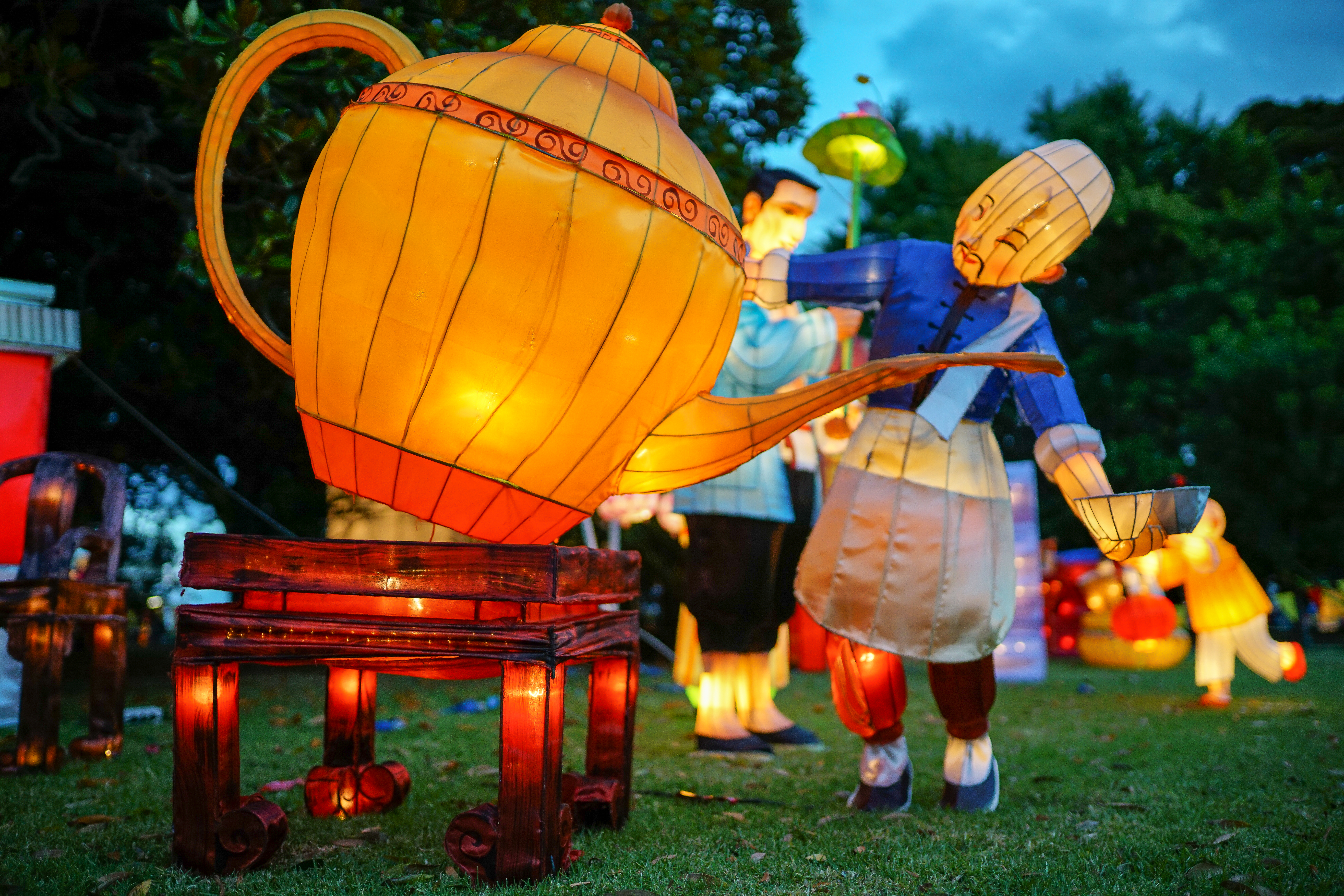 The Lantern Festival takes place between February 13 and 16 at Manukau Sports Bowl. Photo / Auckland Lantern Festival 