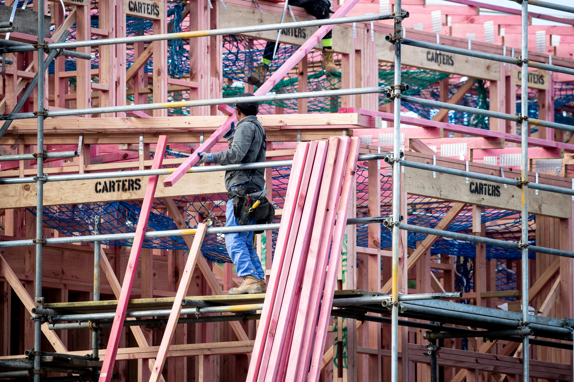 New residential construction in Long Bay, Auckland. Photo / Jason Oxenham