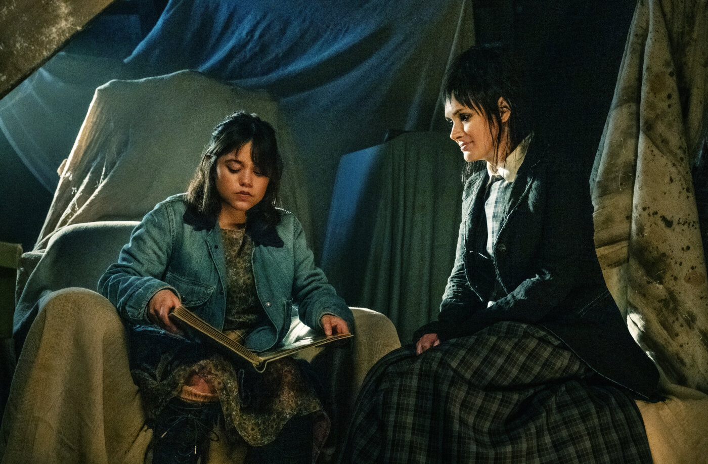 In the new film, Ryder is a mother herself, to a daughter played by Jenna Ortega.