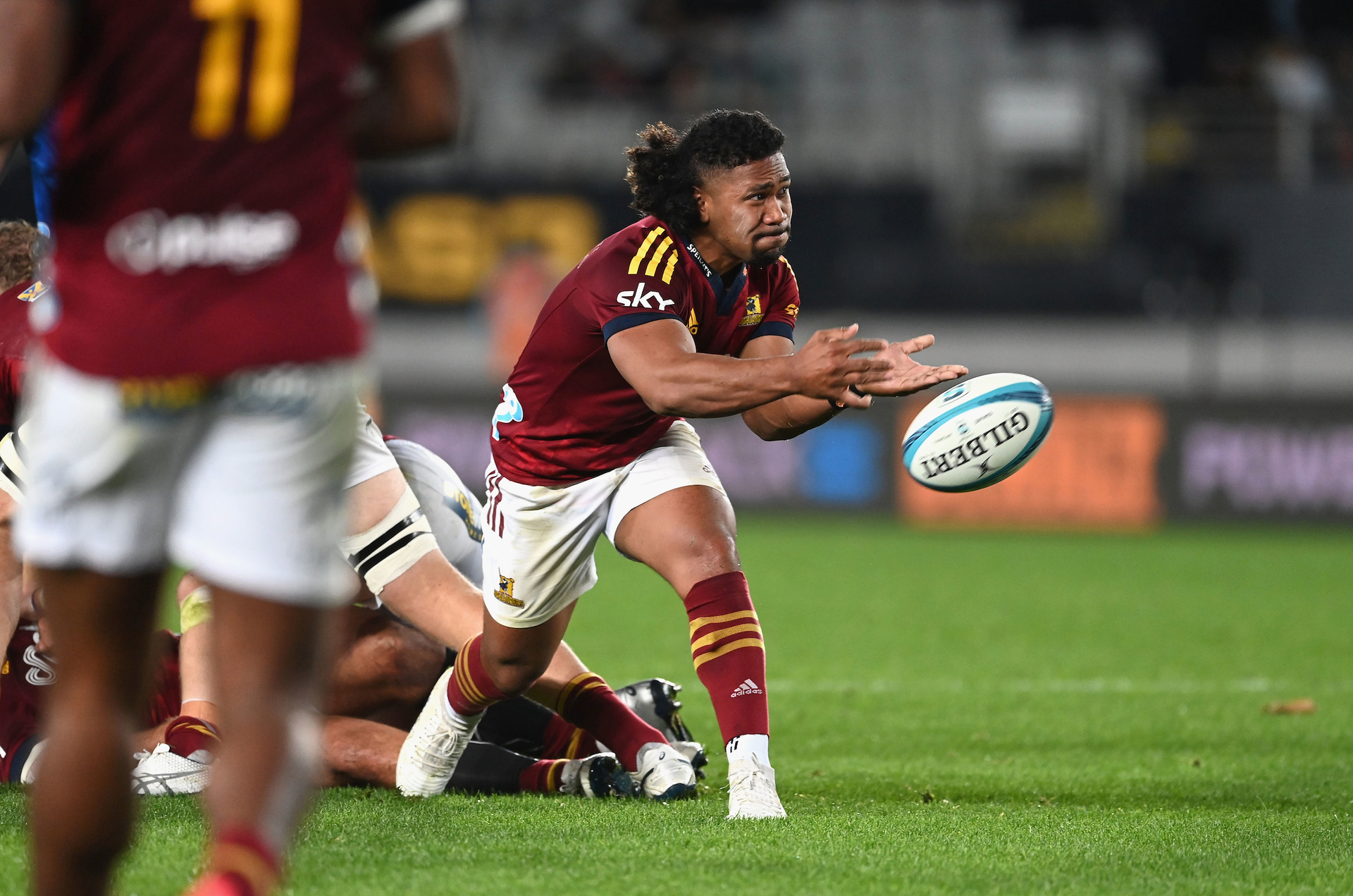 Folau Fakatava of the Highlanders. Photosport