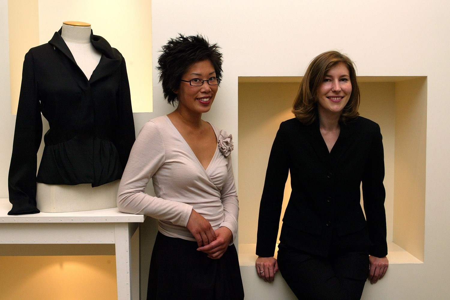 Julia Fong and Beth Ellery at Scotties in 2006. Photo / Carolyn Robertson
