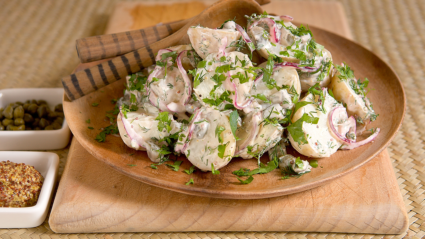 Herb potato salad-image