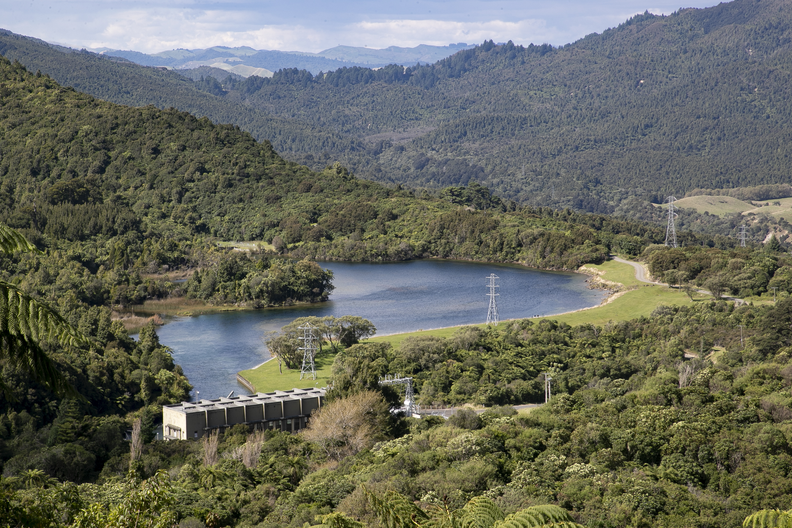 Built in 1948, Kaitawa Power at the Waikaremoana Power Scheme has two 18MW turbines. Photo / Warren Buckland