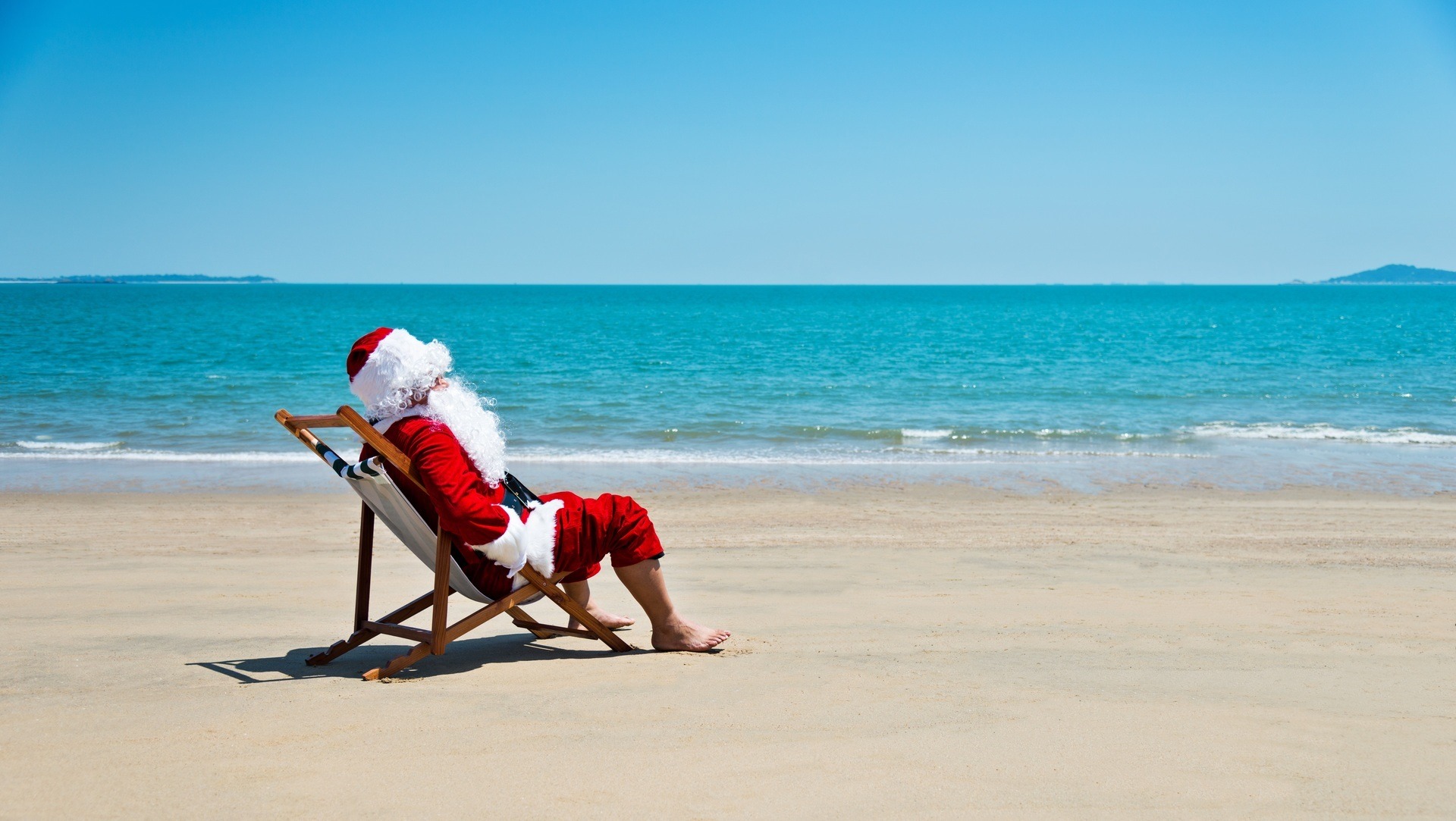 It's unlikely to be Christmas-on-the-beach weather this year.