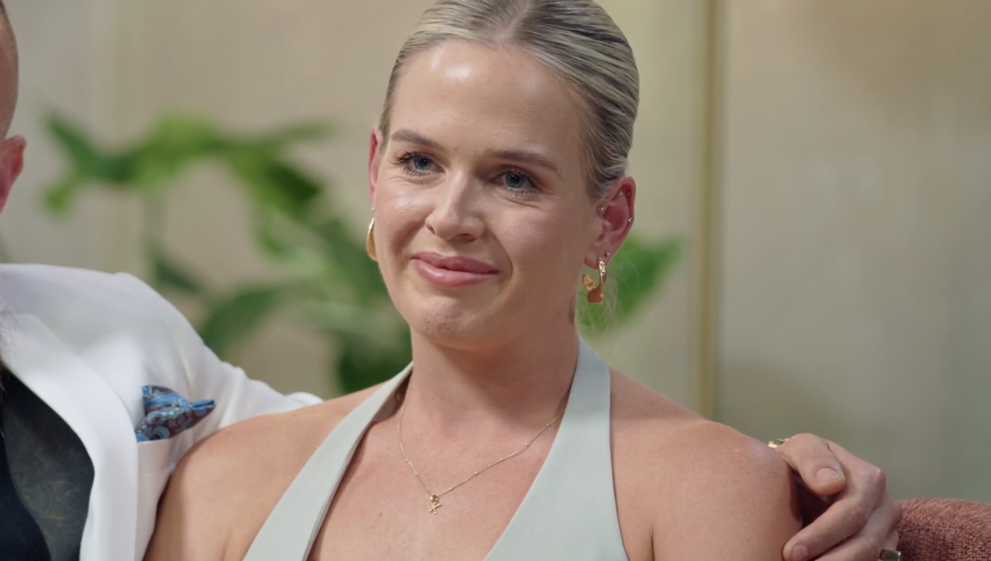 The face of a woman desperate for a yap. Photo / Warner Bros. Discovery