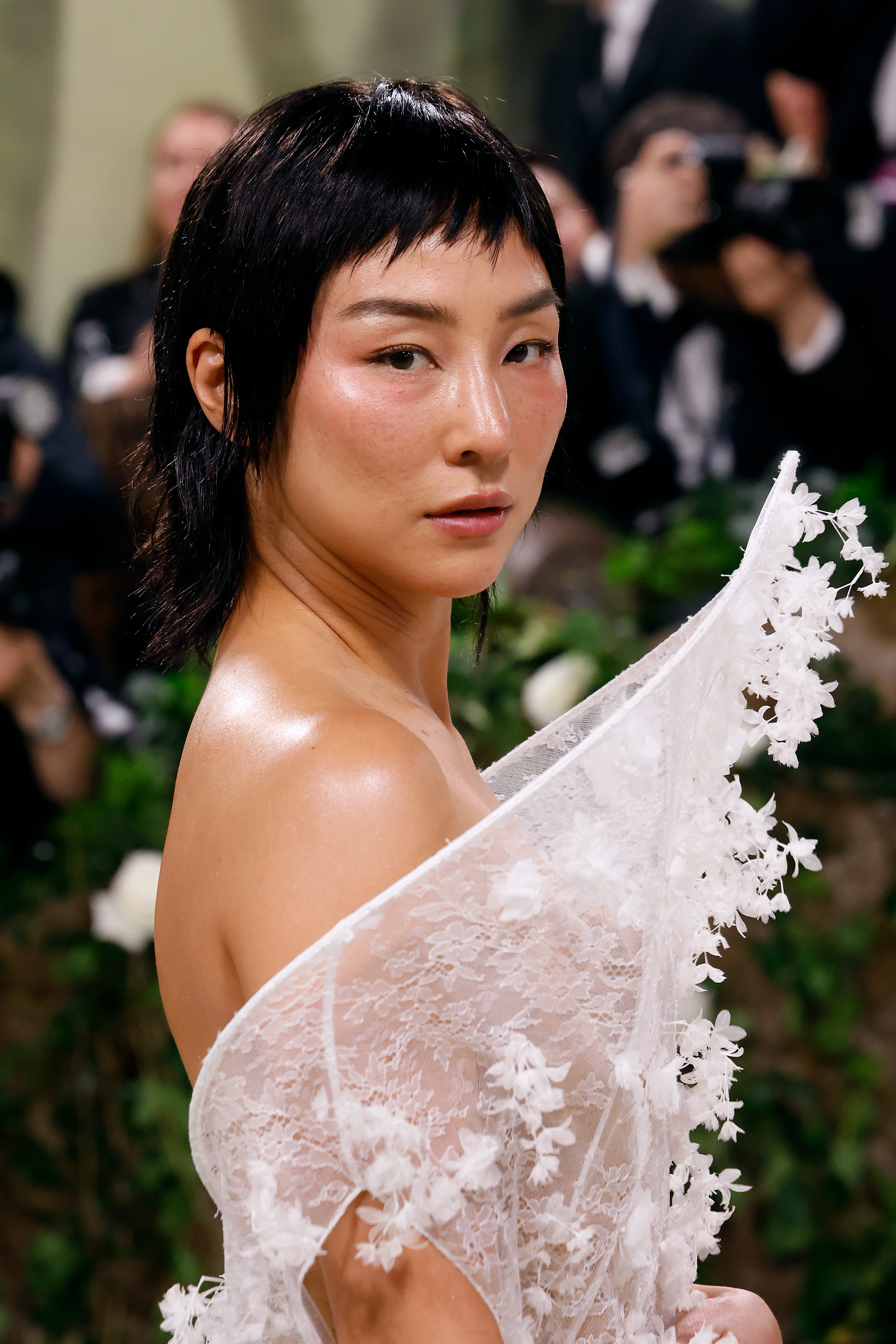 Greta Lee attends the 2024 Met Gala. Photo / Getty Images