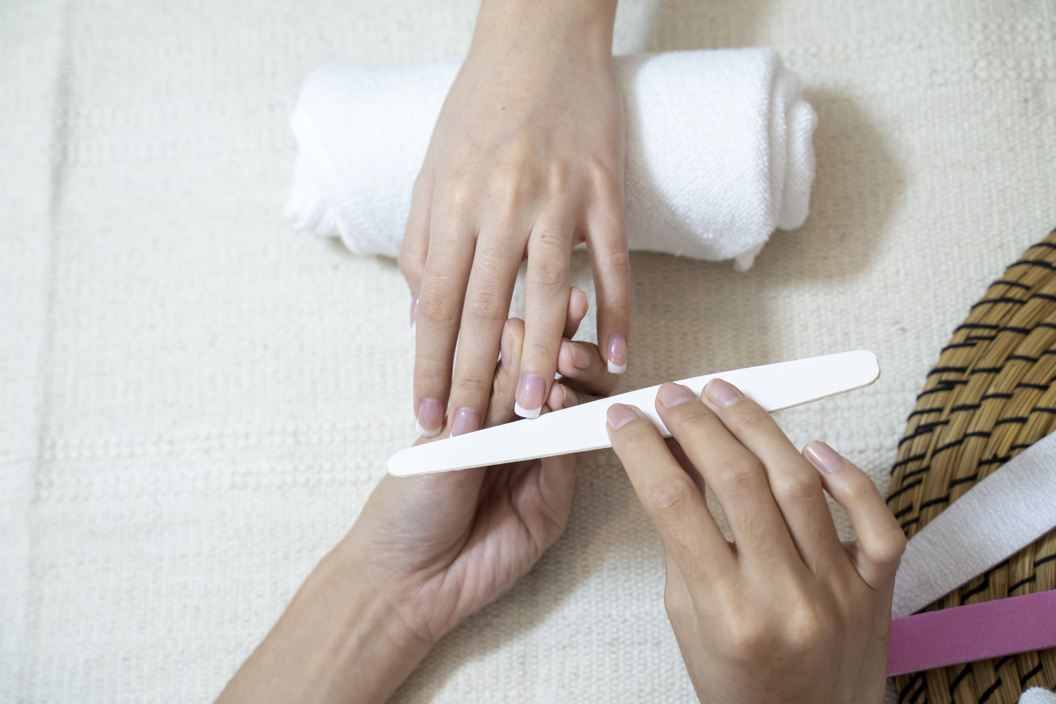 If you invest in regular manicures, make sure your nail technician is doing everything they can to support the health of your nails. Photo / Getty Images