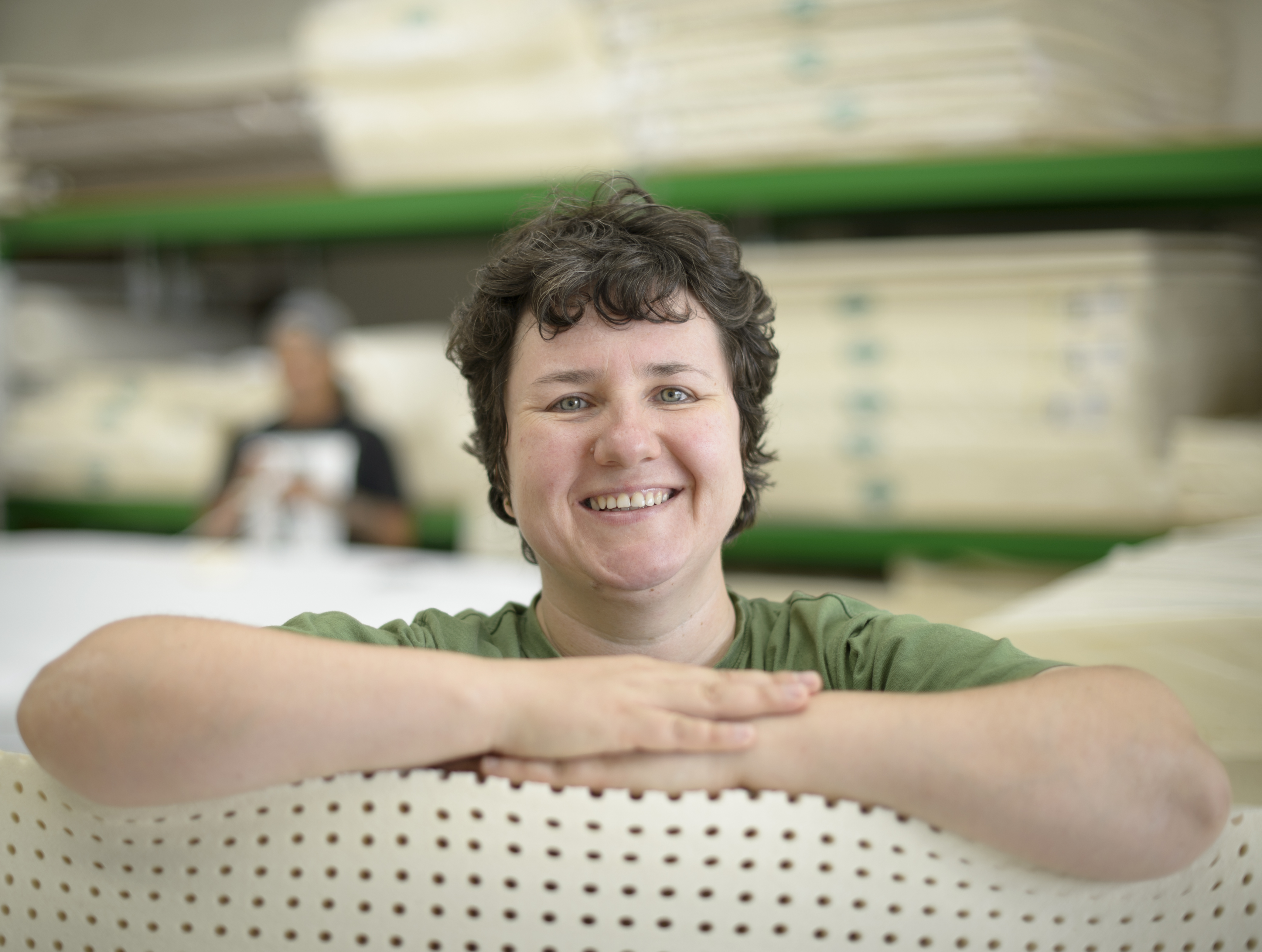 INNATURE's Sukhita Derova is an expert when it comes to natural organic latex mattresses. Photo / Ted Baghurst