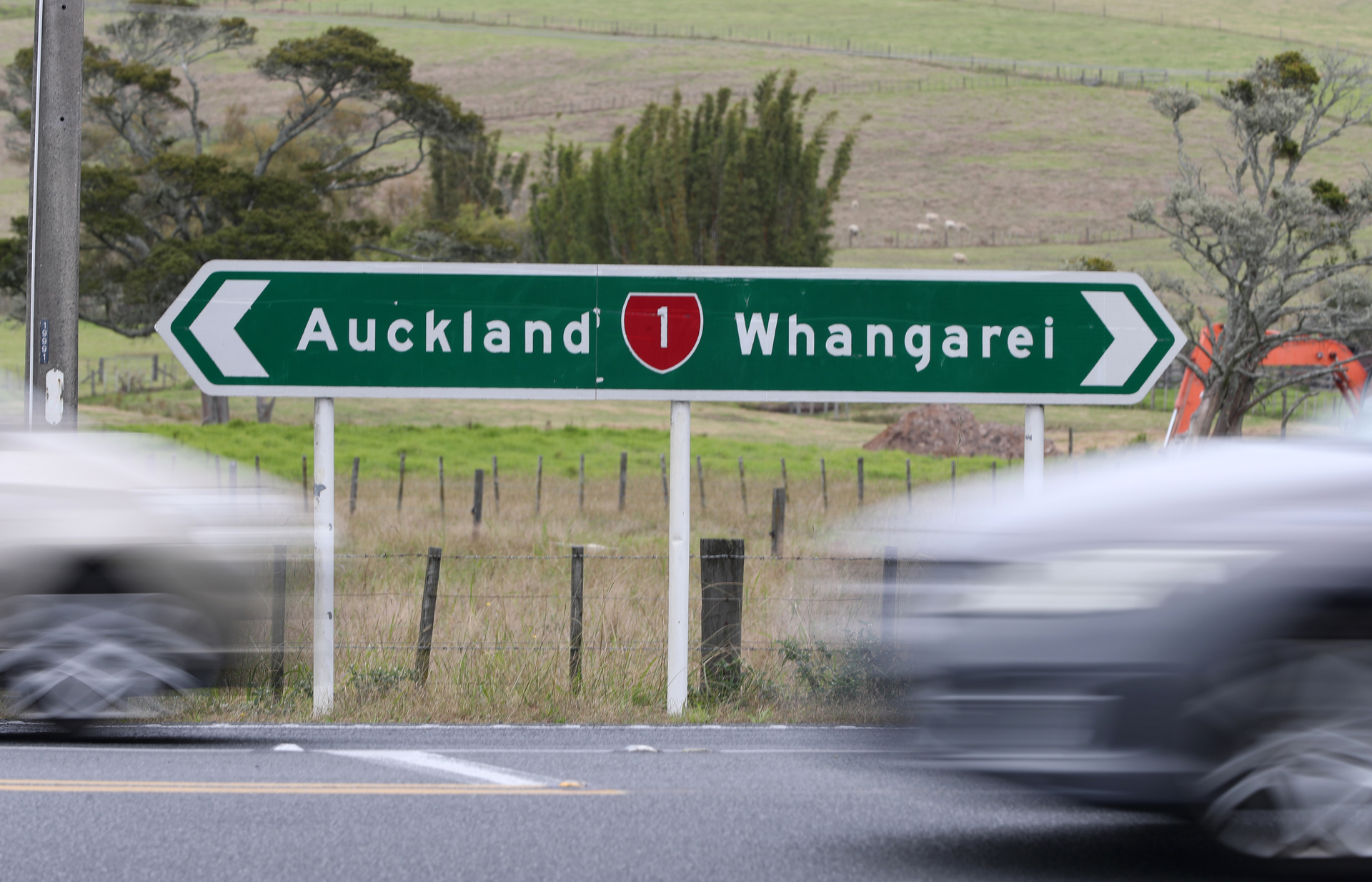 National has committed to four-laning State Highway 1 from Whangārei to Port Marsden Highway, a project dropped by the Labour Government in June after a cost blowout. Photo / Michael Cunningham