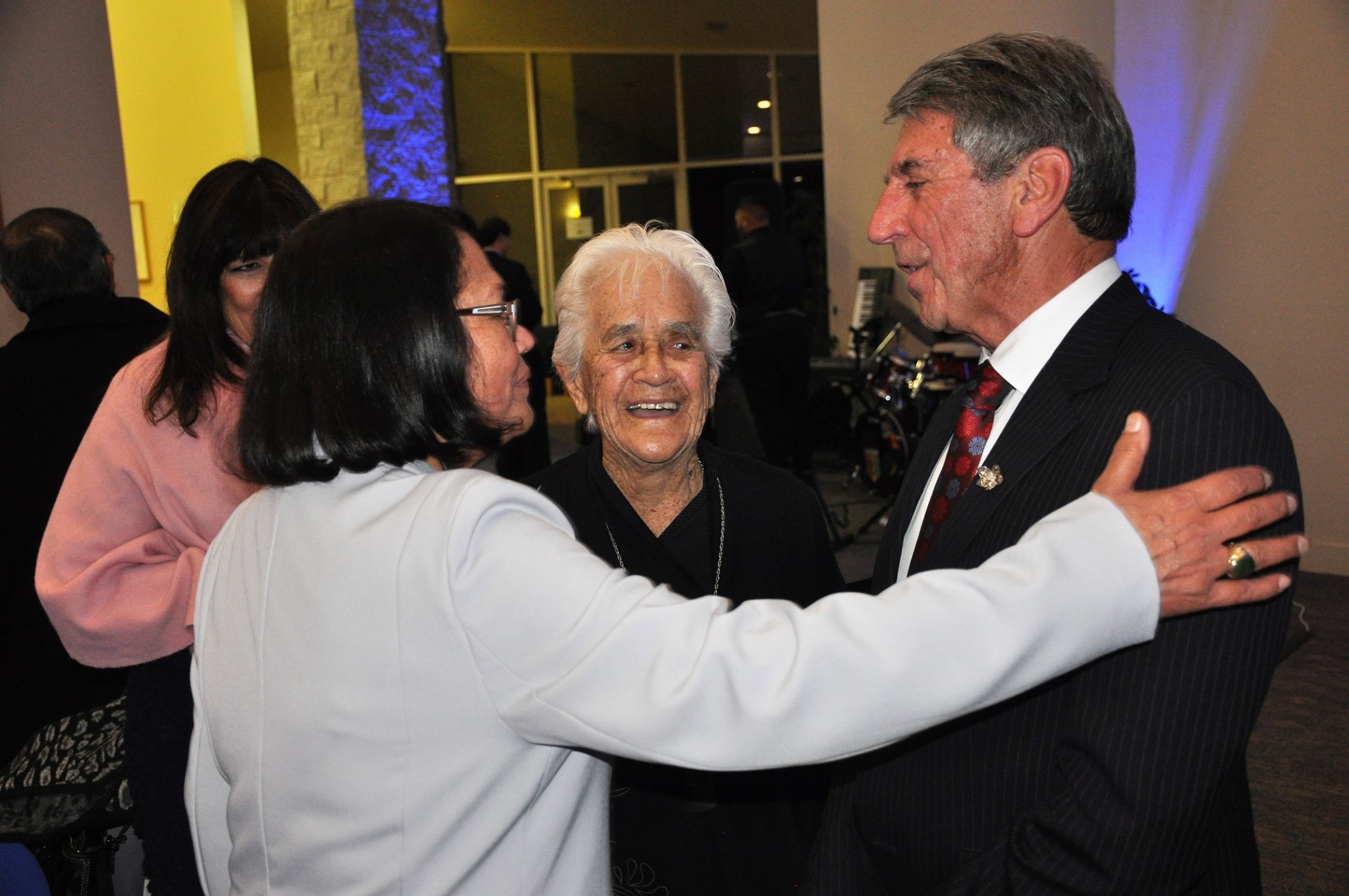 Lady Tureiti Moxon, Dame Iritana Tāwhiwhirangi and Chief Ombudsman Peter Boshier. Photo / Supplied
