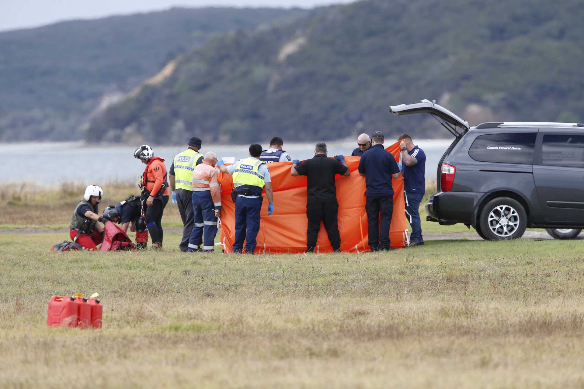 Police confirmed a fourth body was found on Monday afternoon. Photo / Michael Cunningham