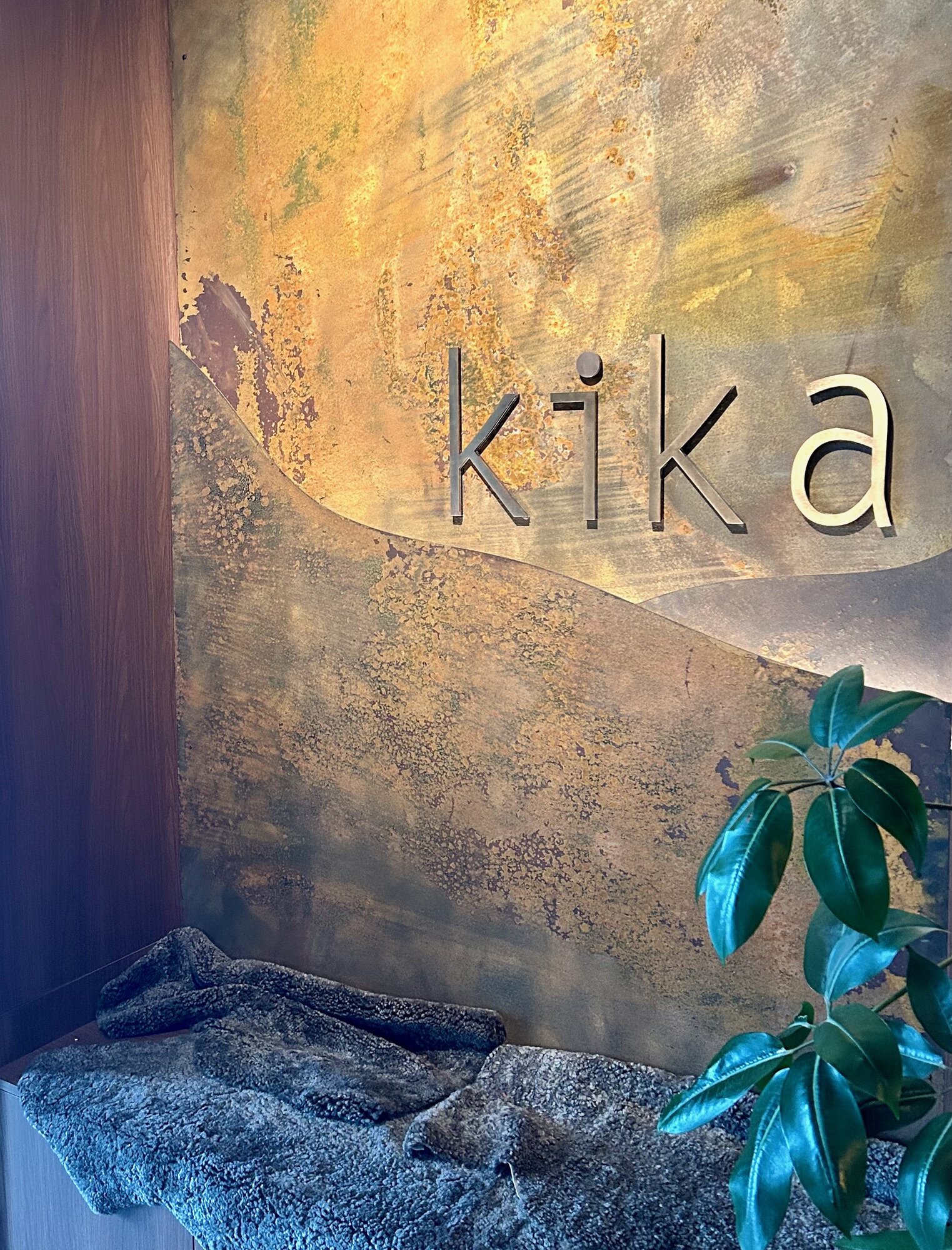 The refurbished entrance to Kika restaurant, Wānaka.