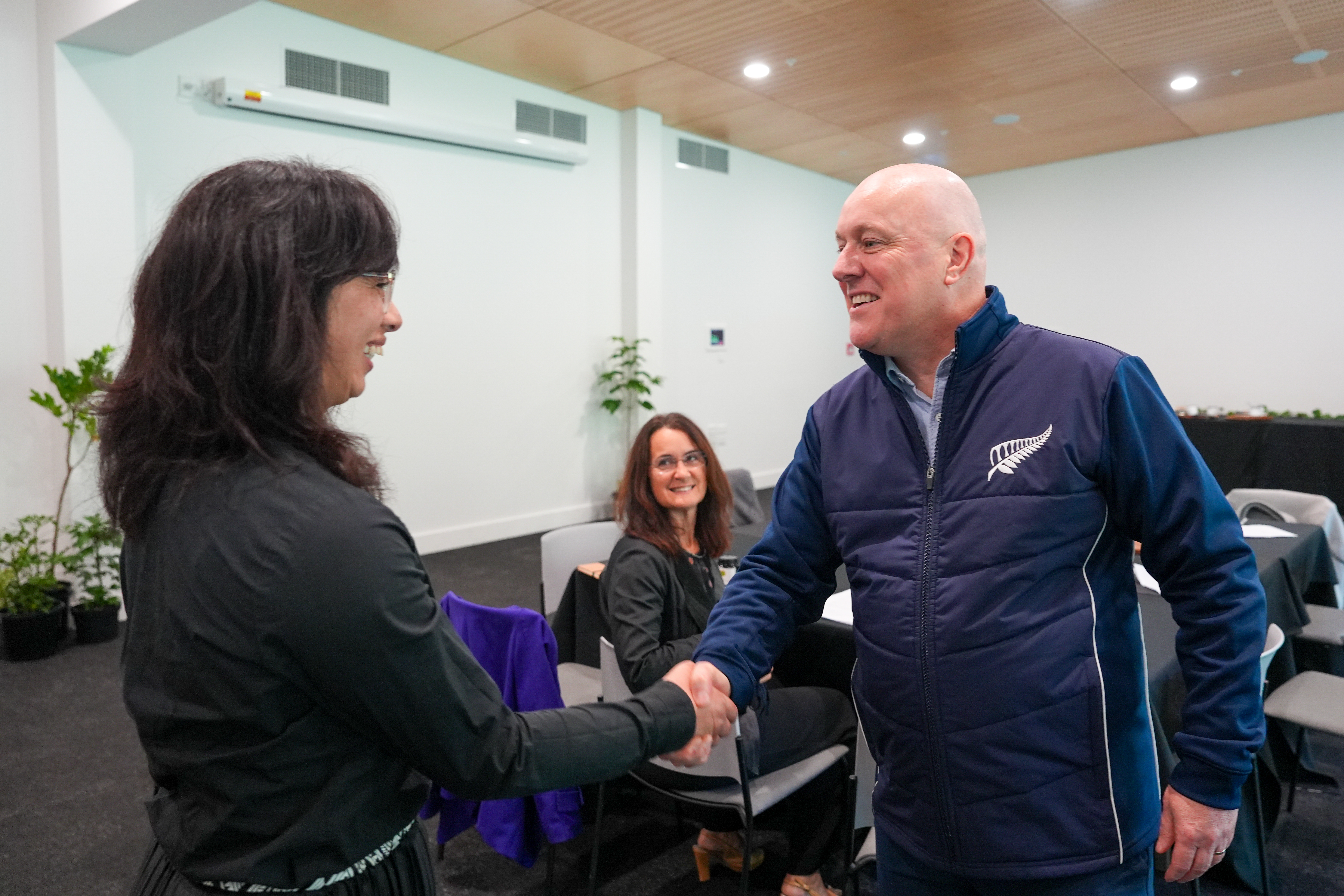 Prime Minister Christopher Luxon visited Northland to speak with iwi and Māori trusts.