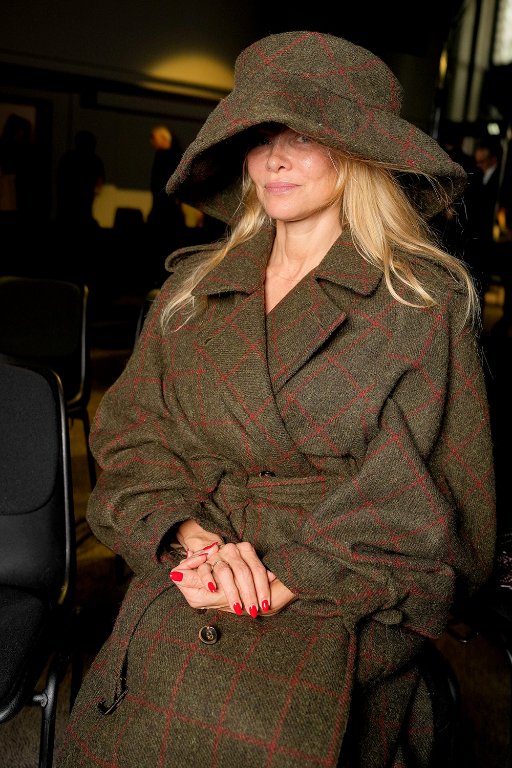 Pamela Anderson attends Vivienne Westwood’s ready-to-wear spring 2024 show held at Pavillon Vendôme in Paris. Photo / Getty Images